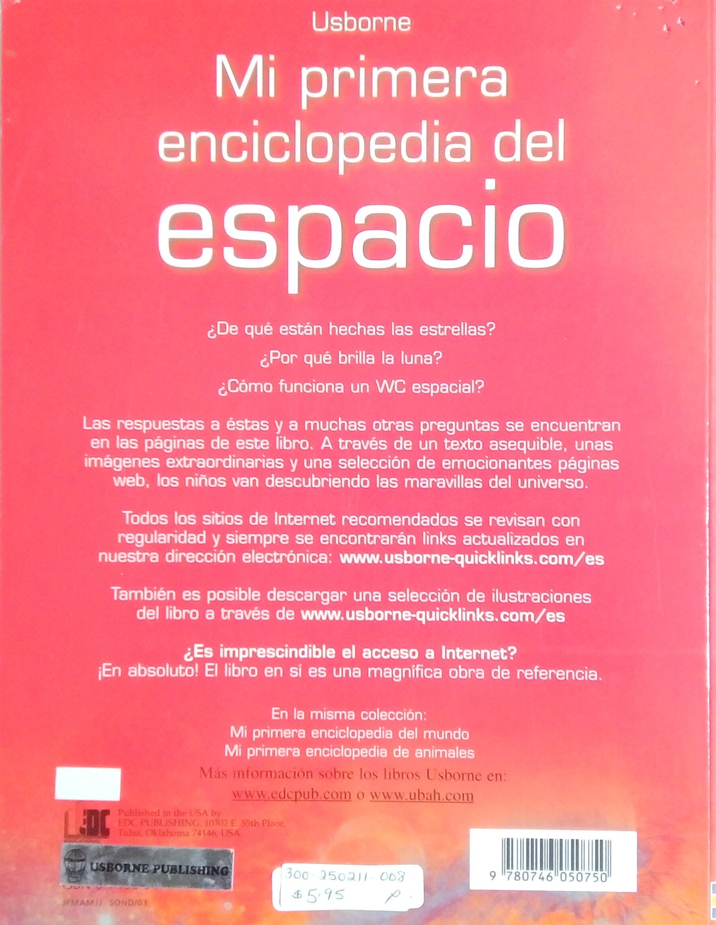 Mi Primera Enciclopedia del Espacio