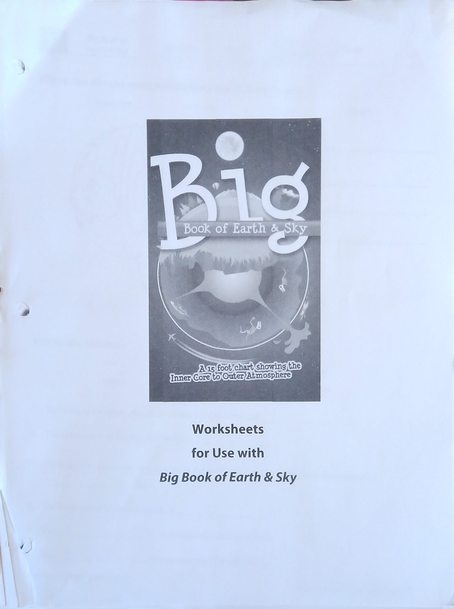 Big Book of Earth & Sky Worksheets