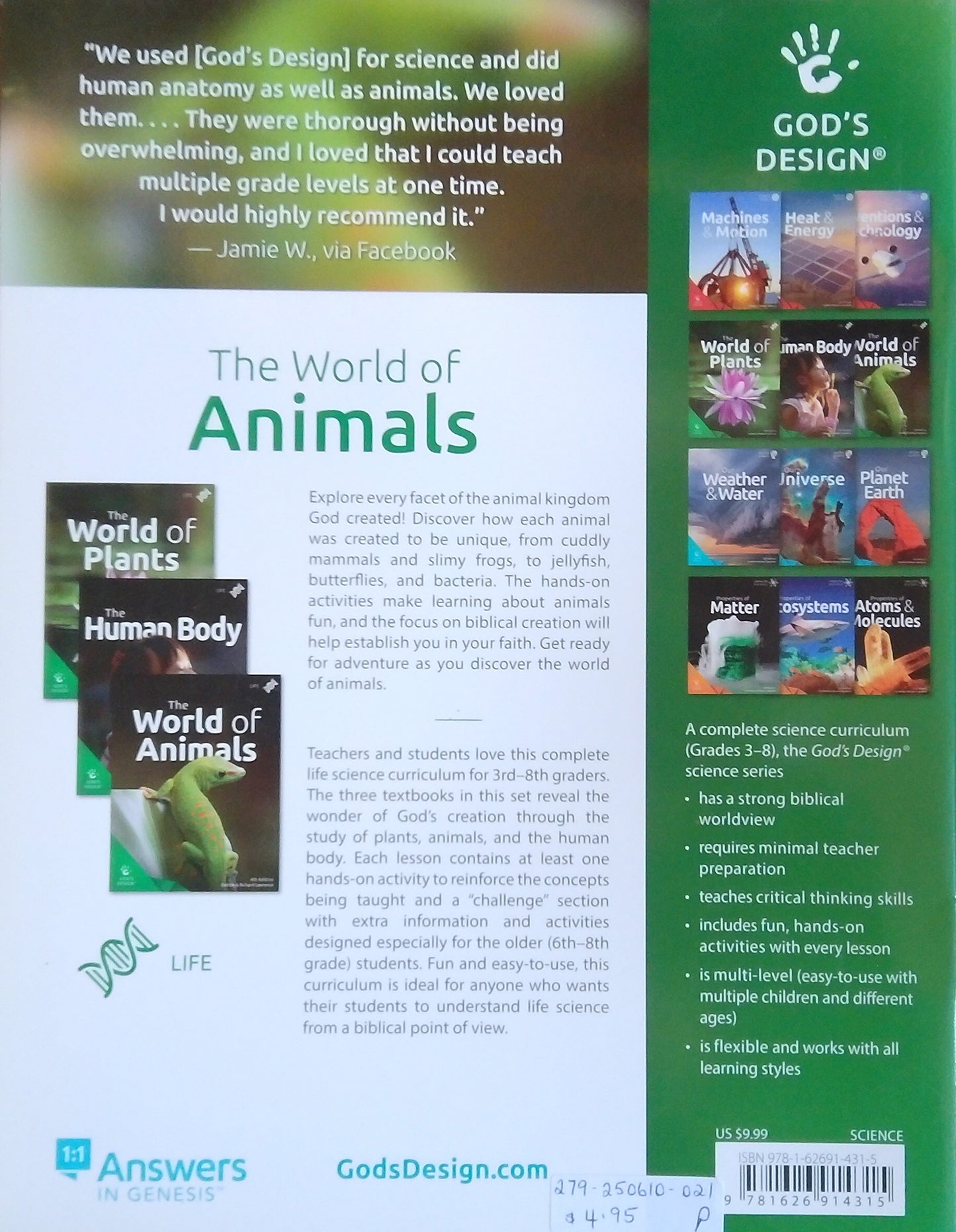 The World Of Animals Teacher Supplement