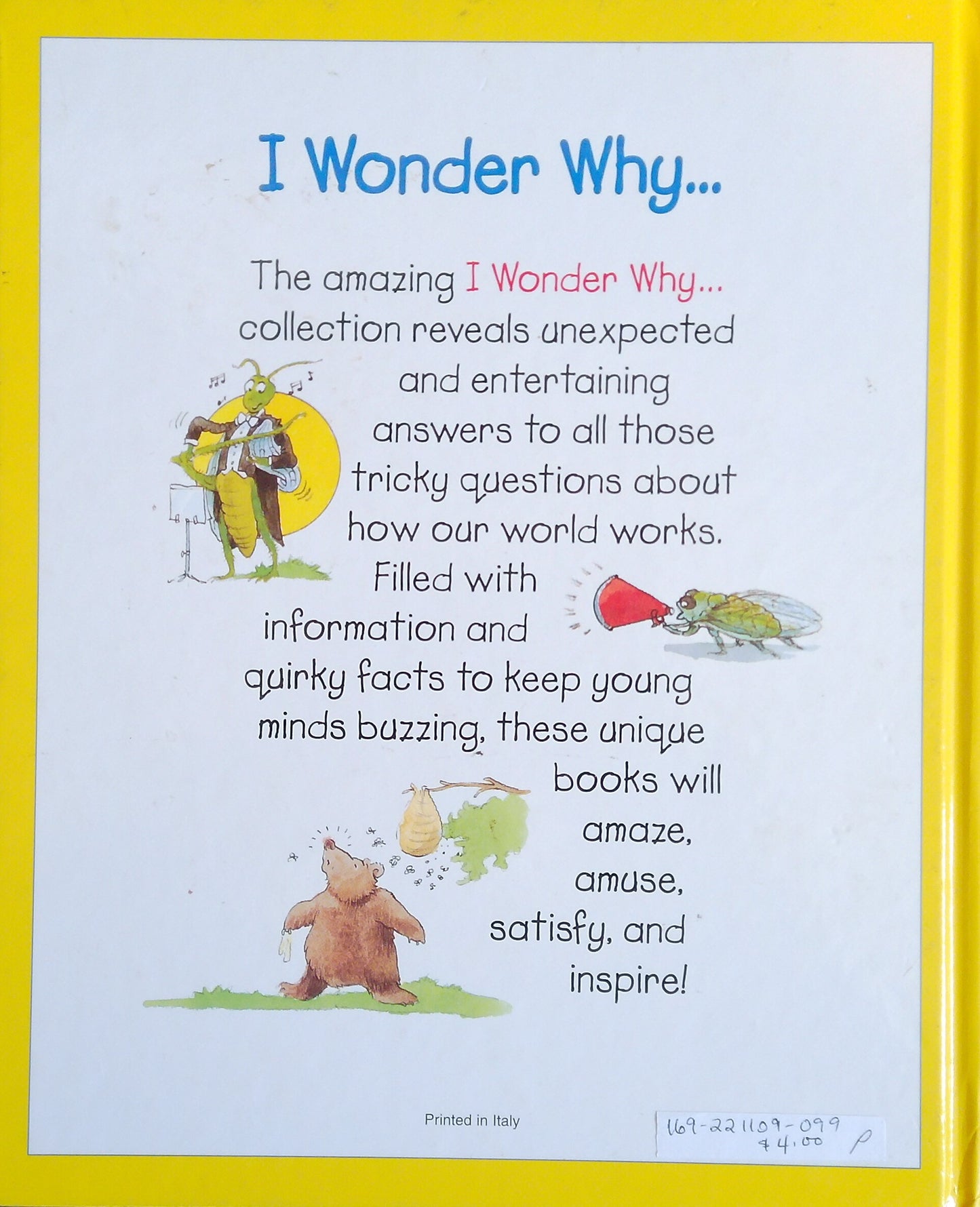I Wonder Why... Butterflies Flutter