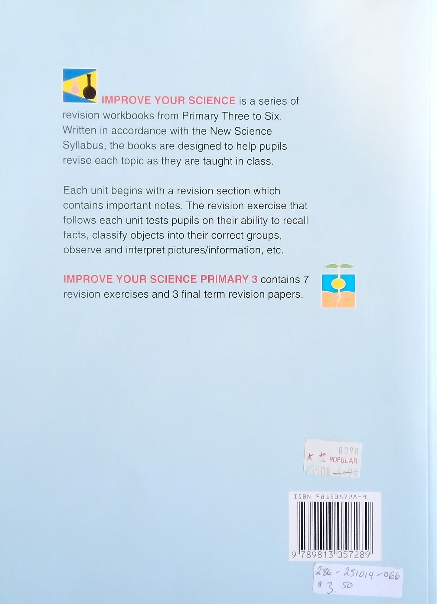 Improve Your Science: Primary 3