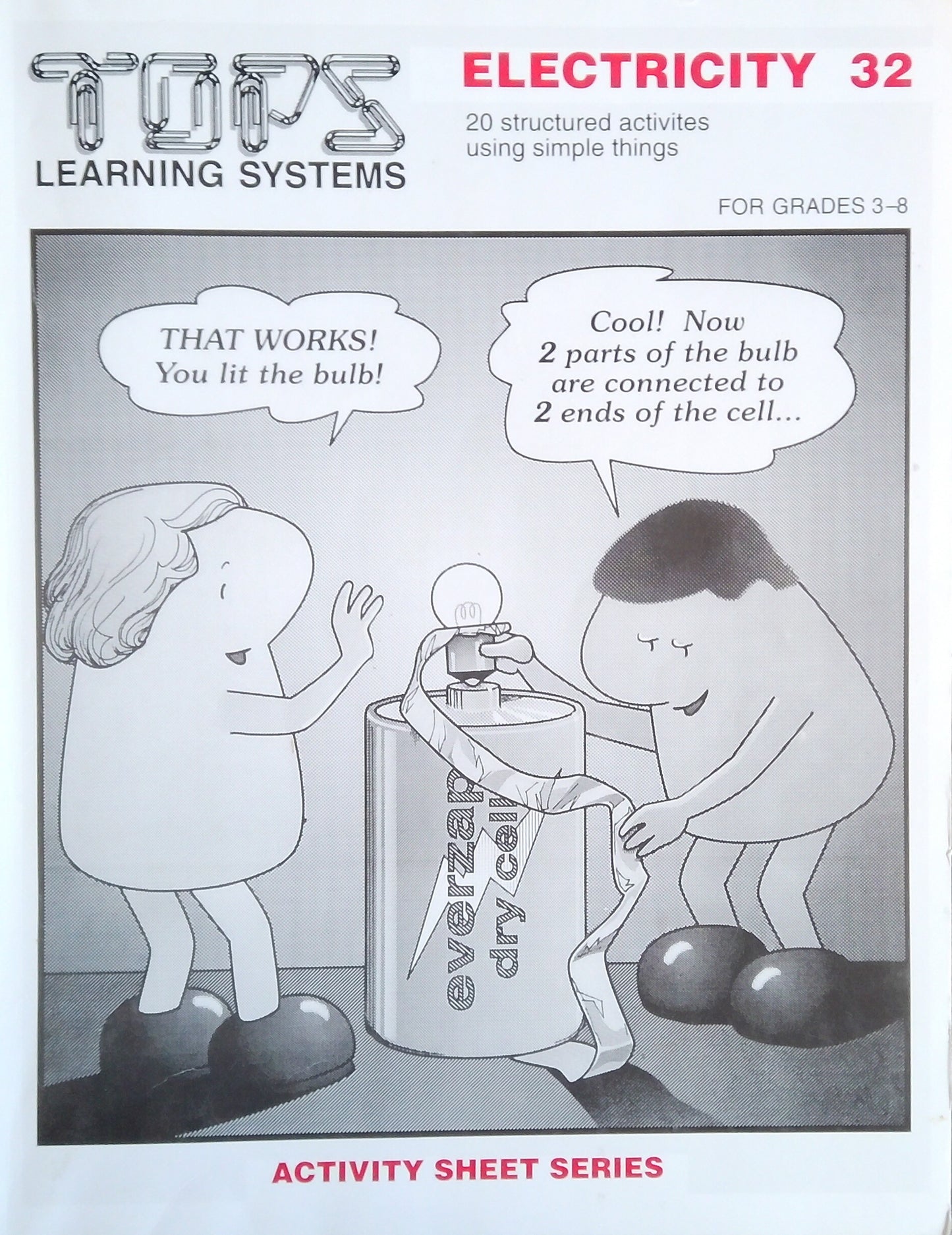 Tops Activity Sheets: Electricity