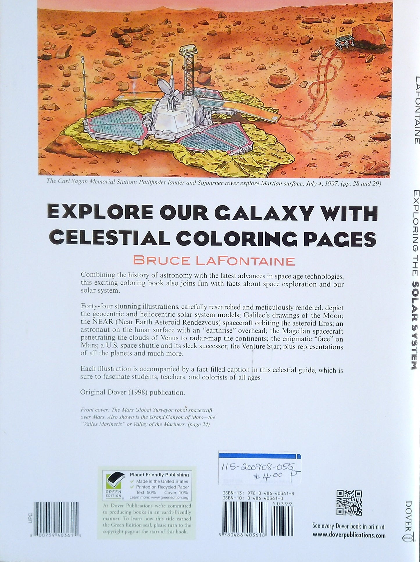 Exploring The Solar System Colouring Book