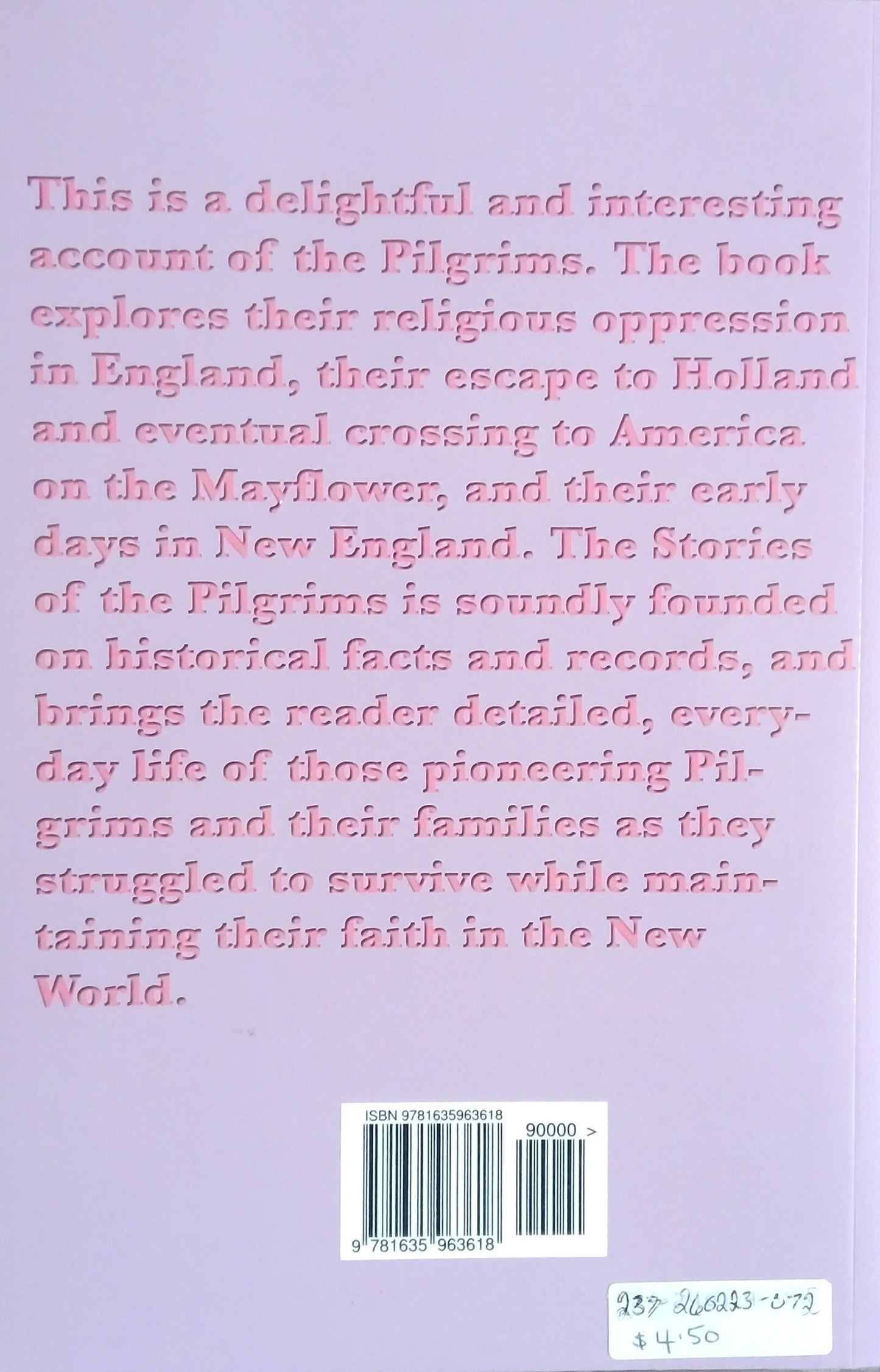 Stories Of The Pilgrims