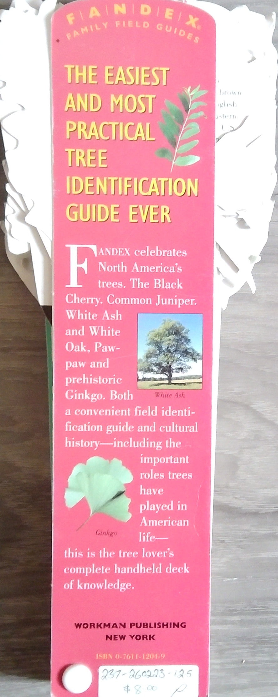 Fandex Family Field Guides: Trees