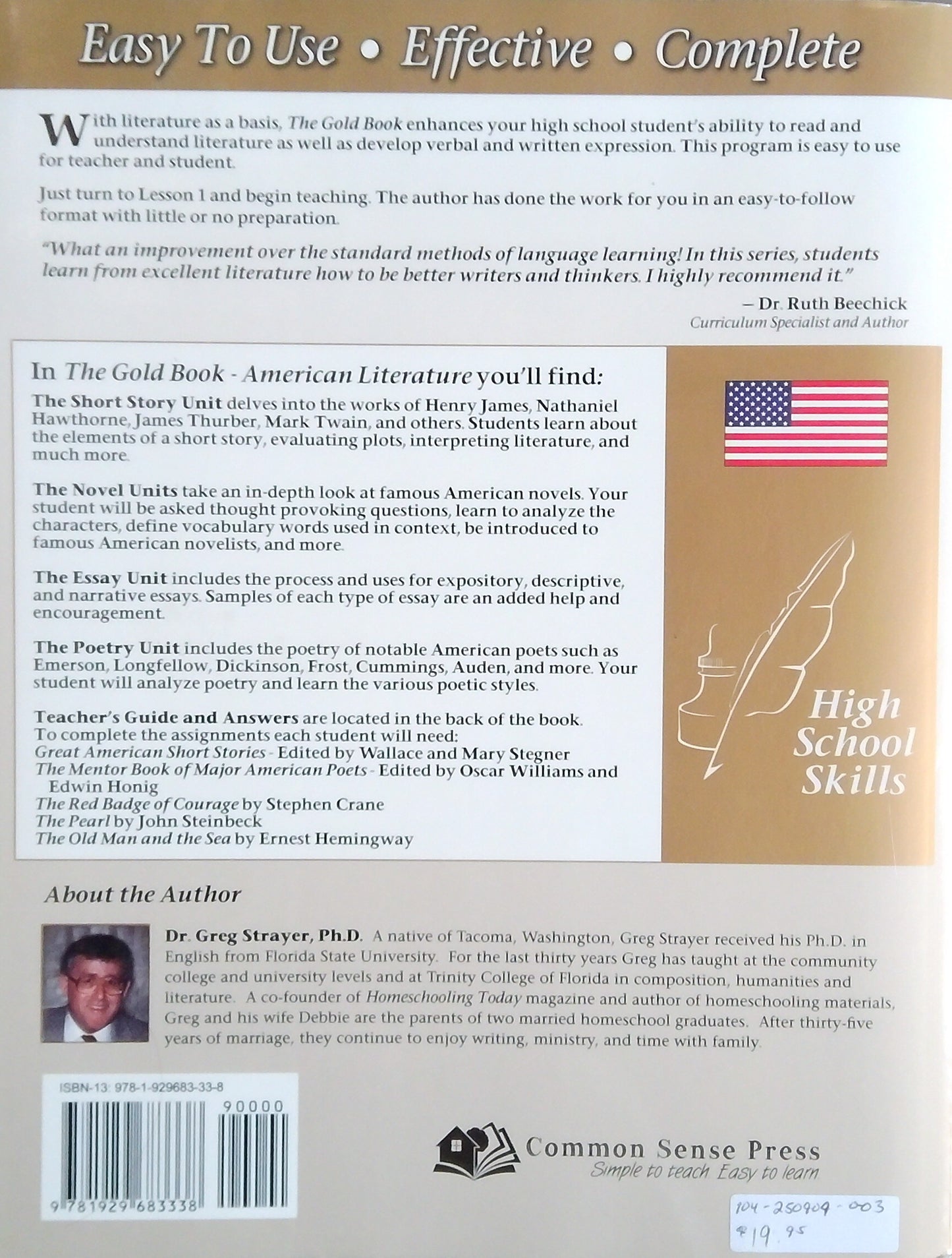 Learning Language Arts Through Literature: The Gold Book