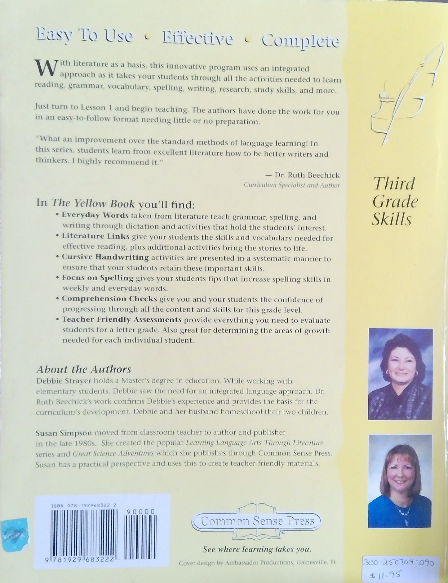 Learning Language Arts Through Literature: The Yellow Book