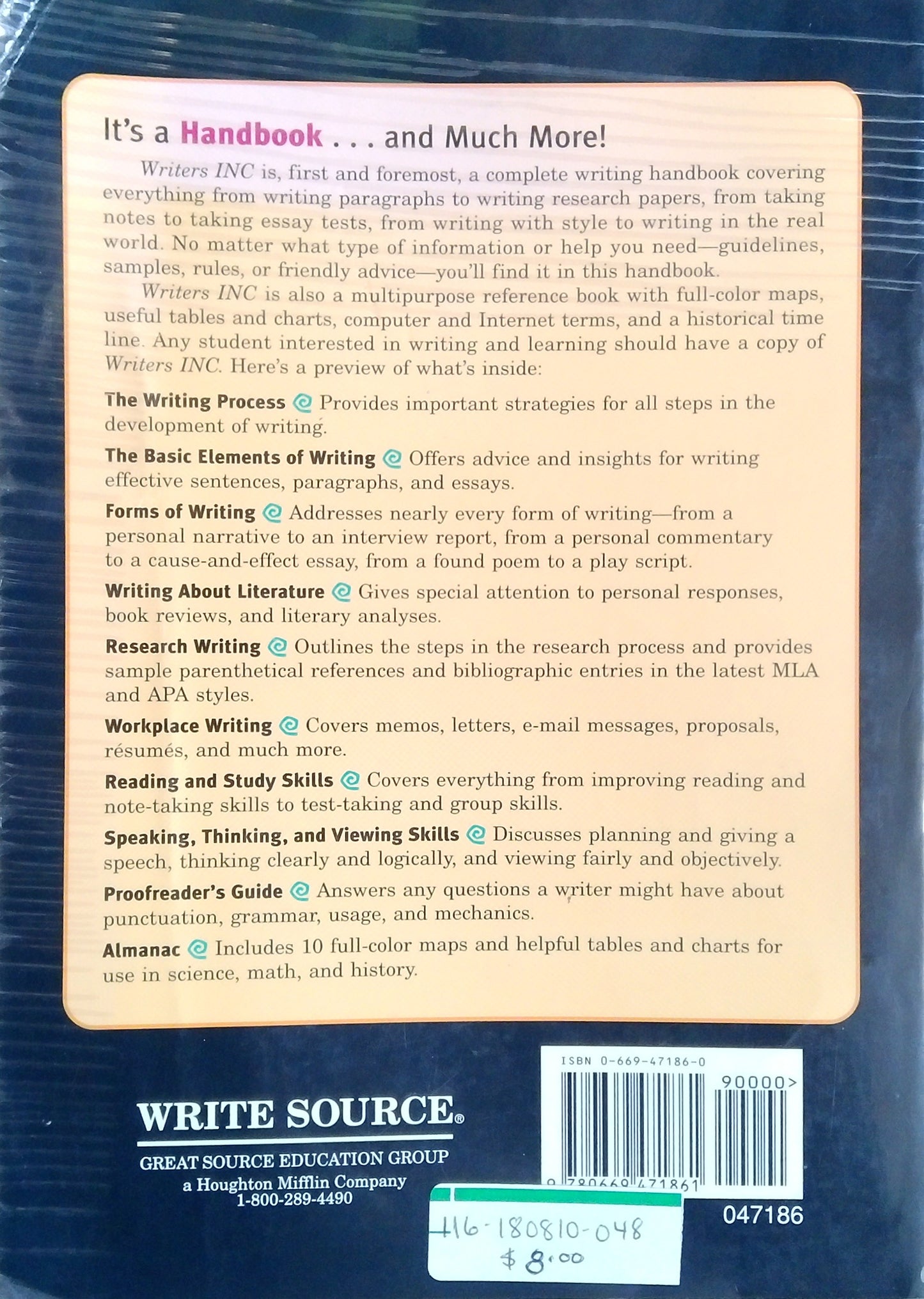 Writers INC