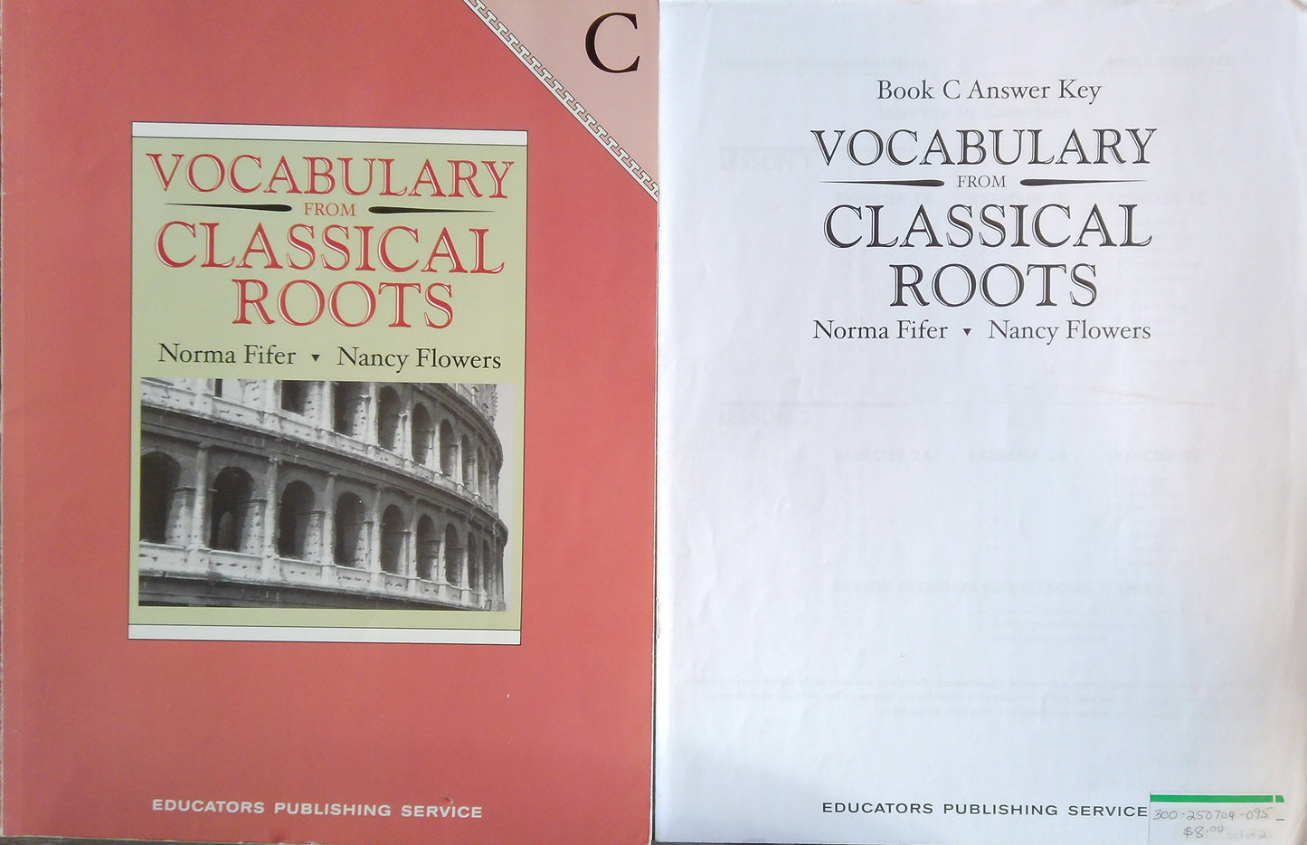 Vocabulary From Classical Roots Level C Teacher's Bundle