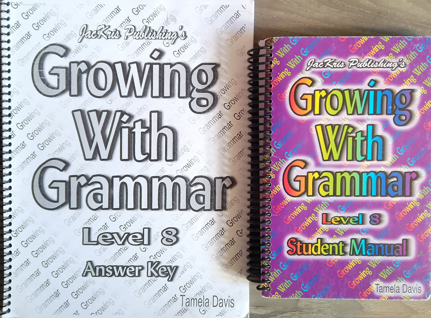Growing With Grammar Level 8 Bundle