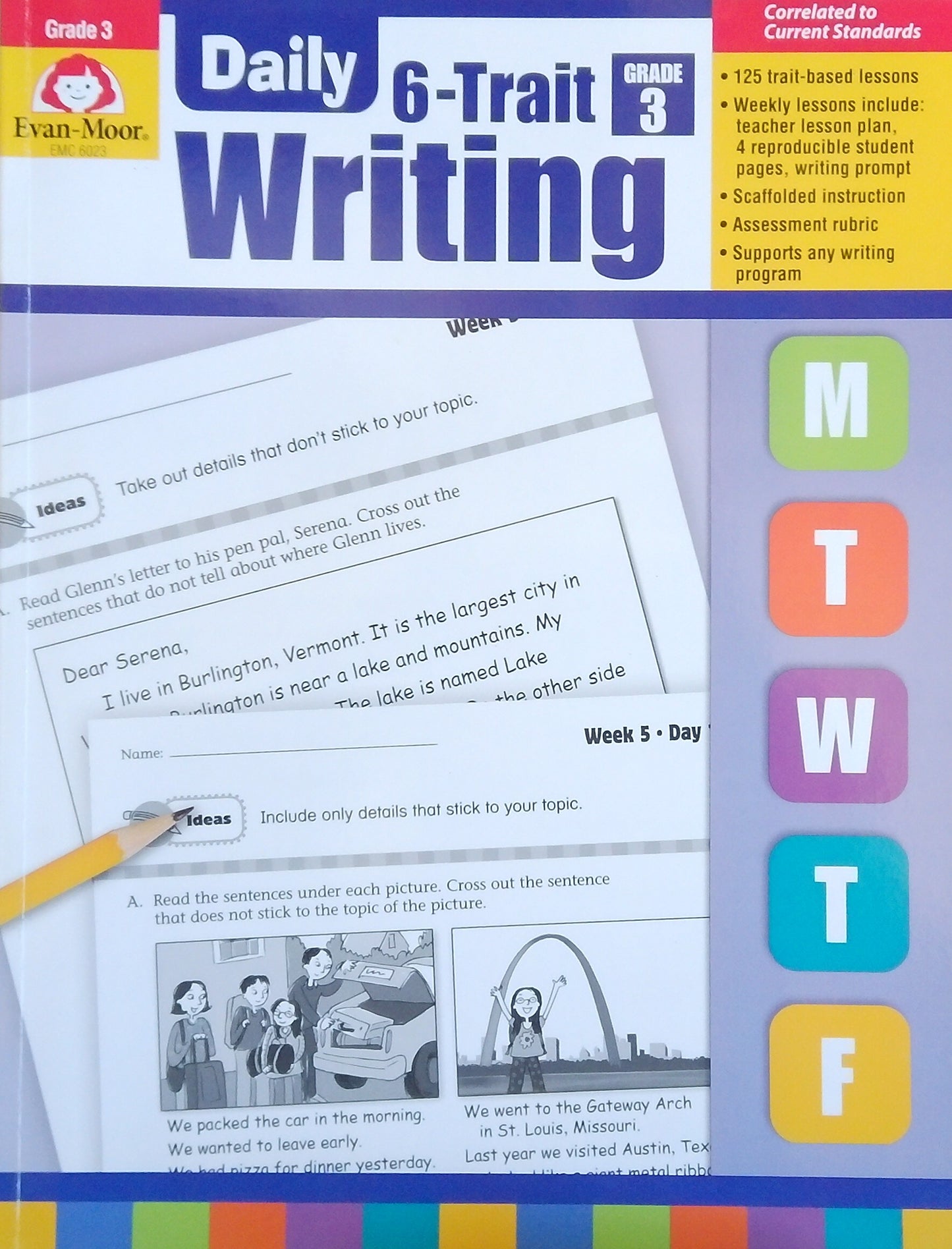 Daily 6-Trait Writing: Grade 3