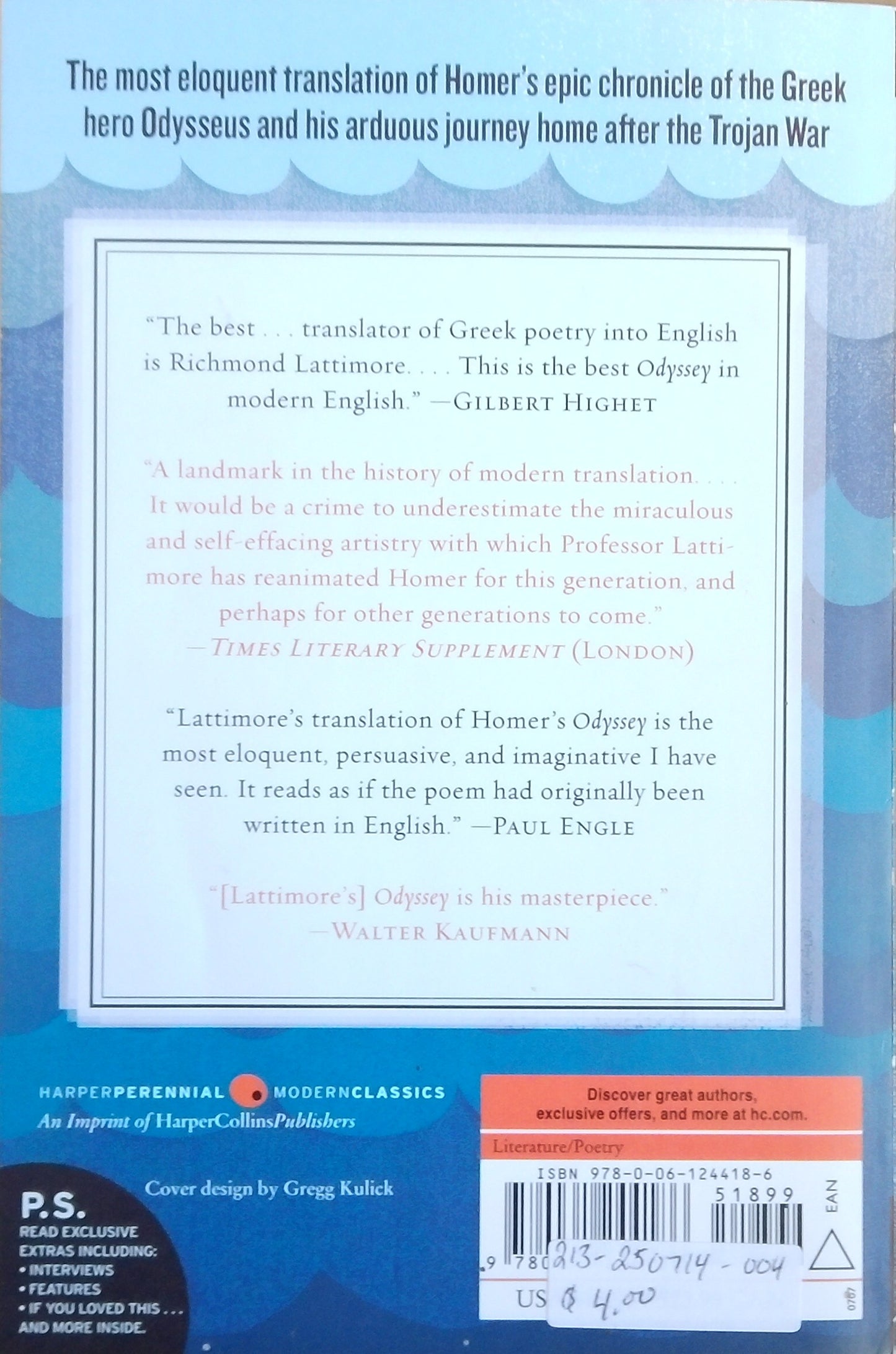 The Odyssey Of Homer