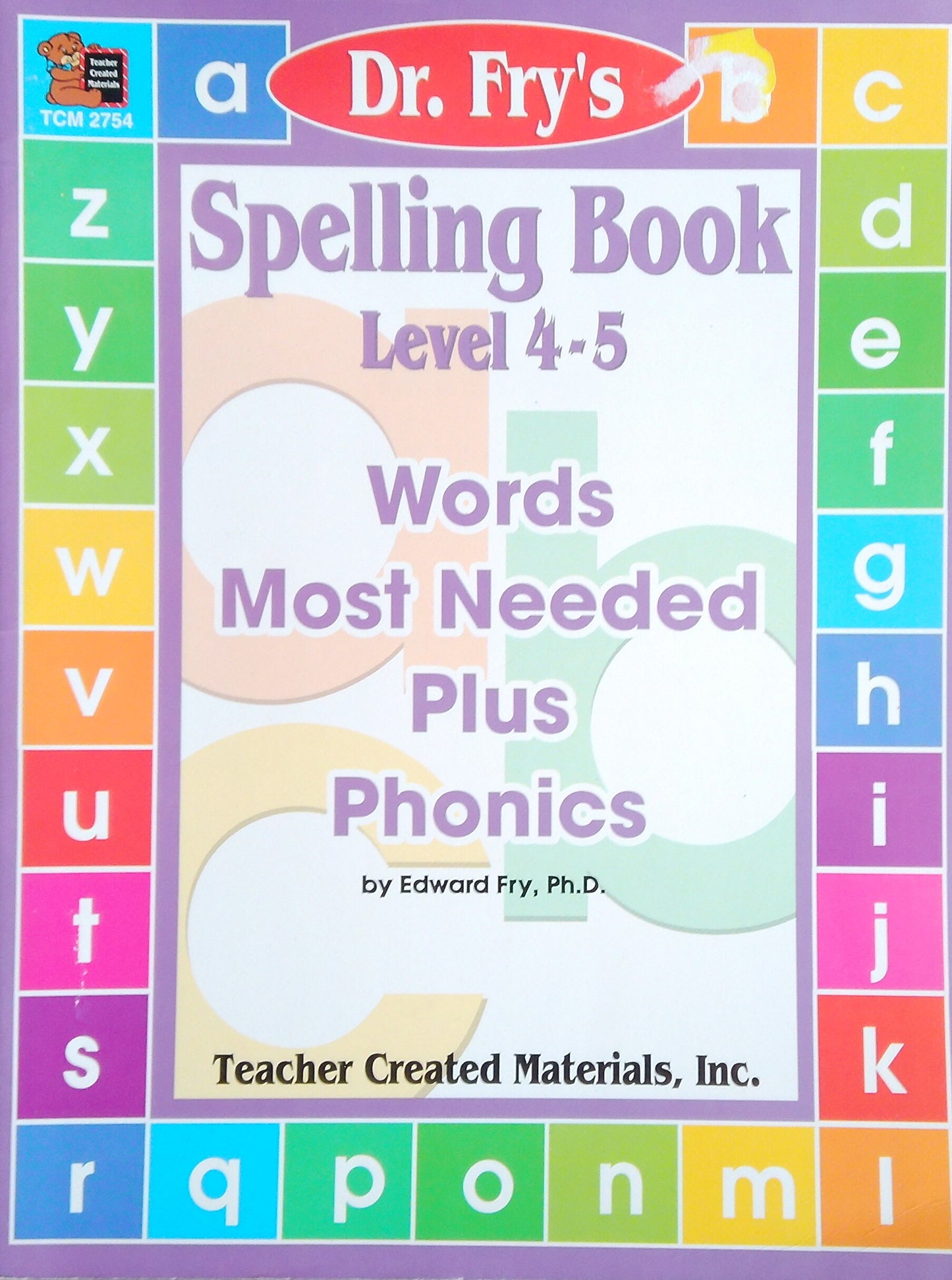 Dr. Fry's Spelling Book: Level 4-5
