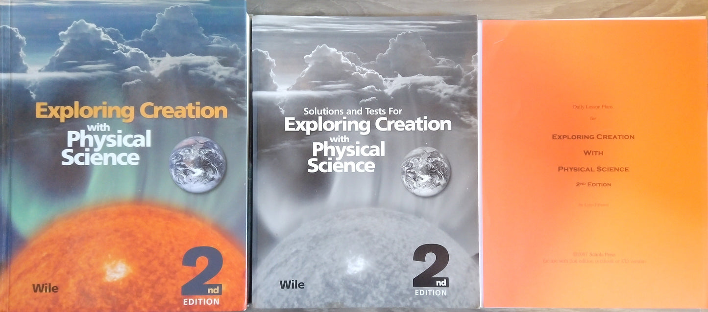 Exploring Creation With Physical Science Set
