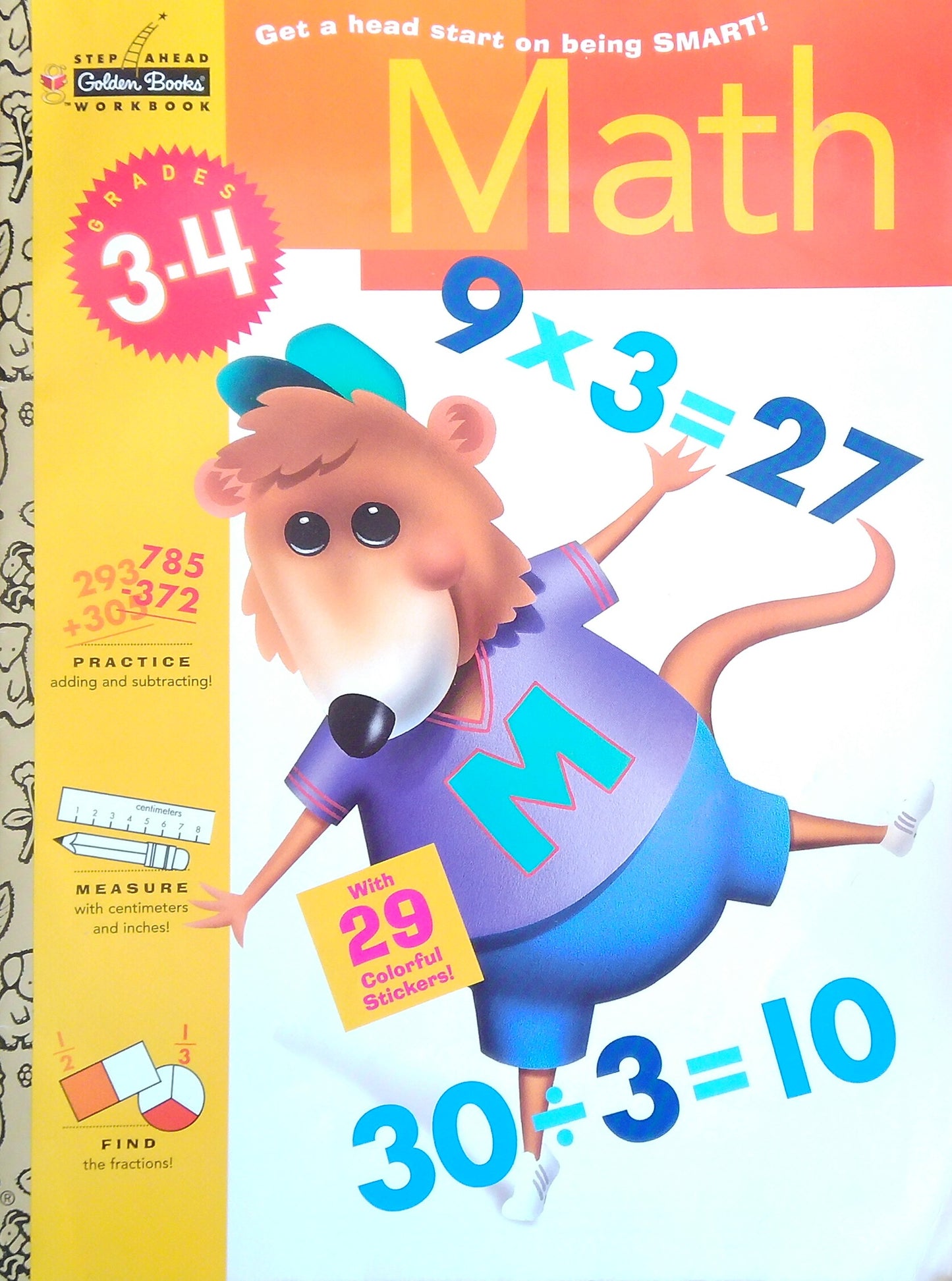Golden Books: Math Grades 3-4