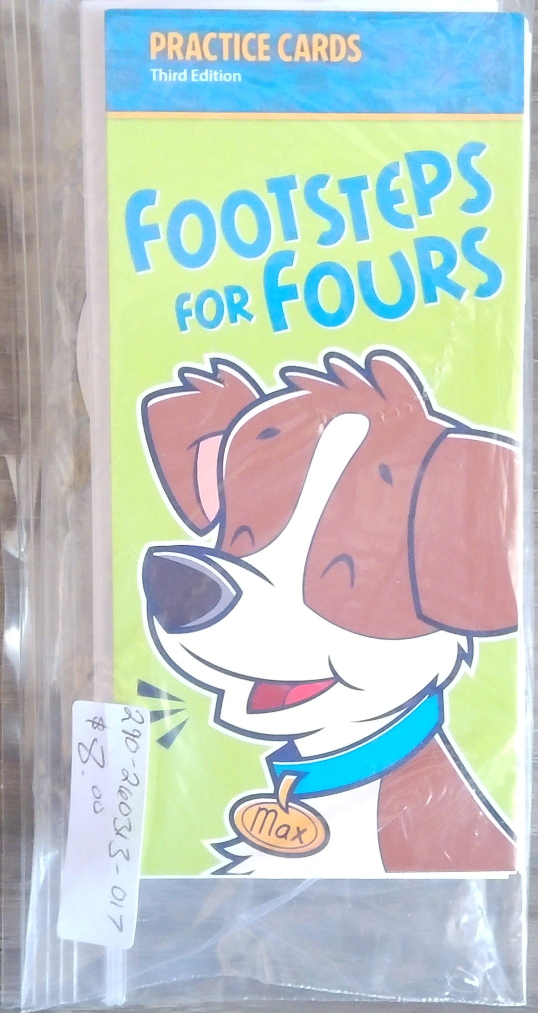 Footsteps For Fours: Practice Cards