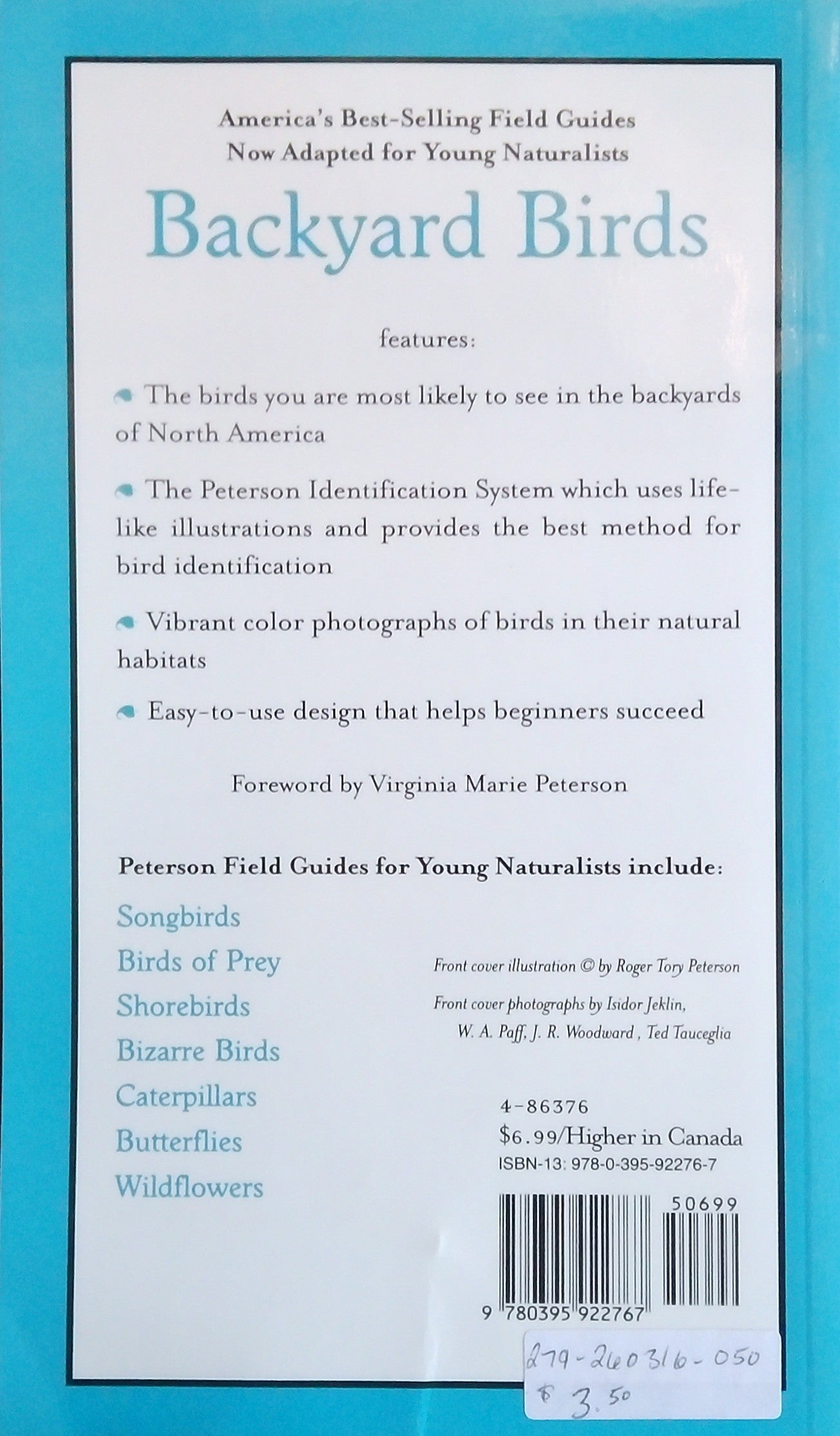 Peterson Field Guides: Backyard Birds