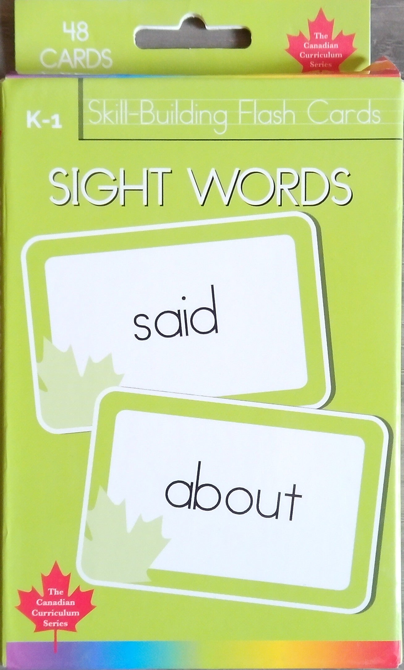 Sight Words Flash Cards