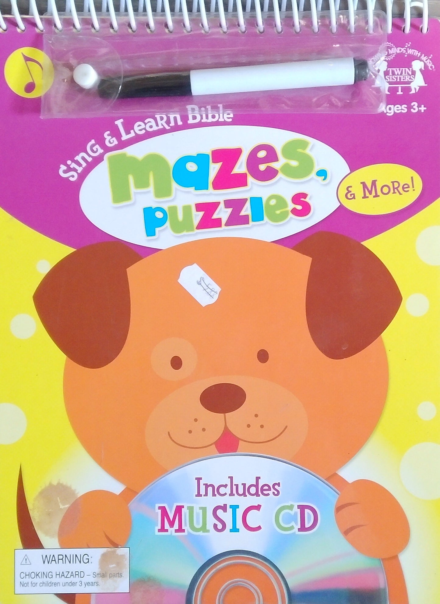 Sing & Learn: Bible Mazes, Puzzles & More