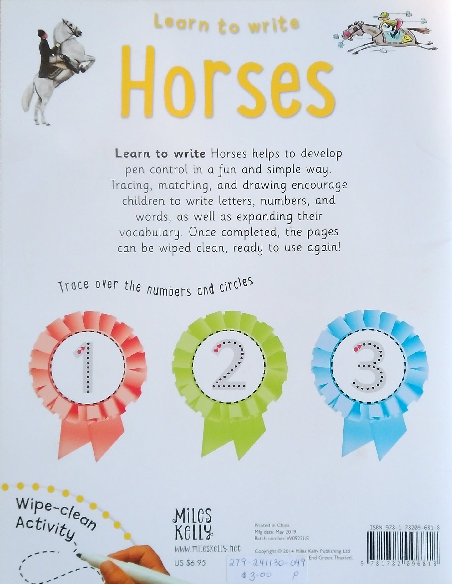 Learn To Write: Horses