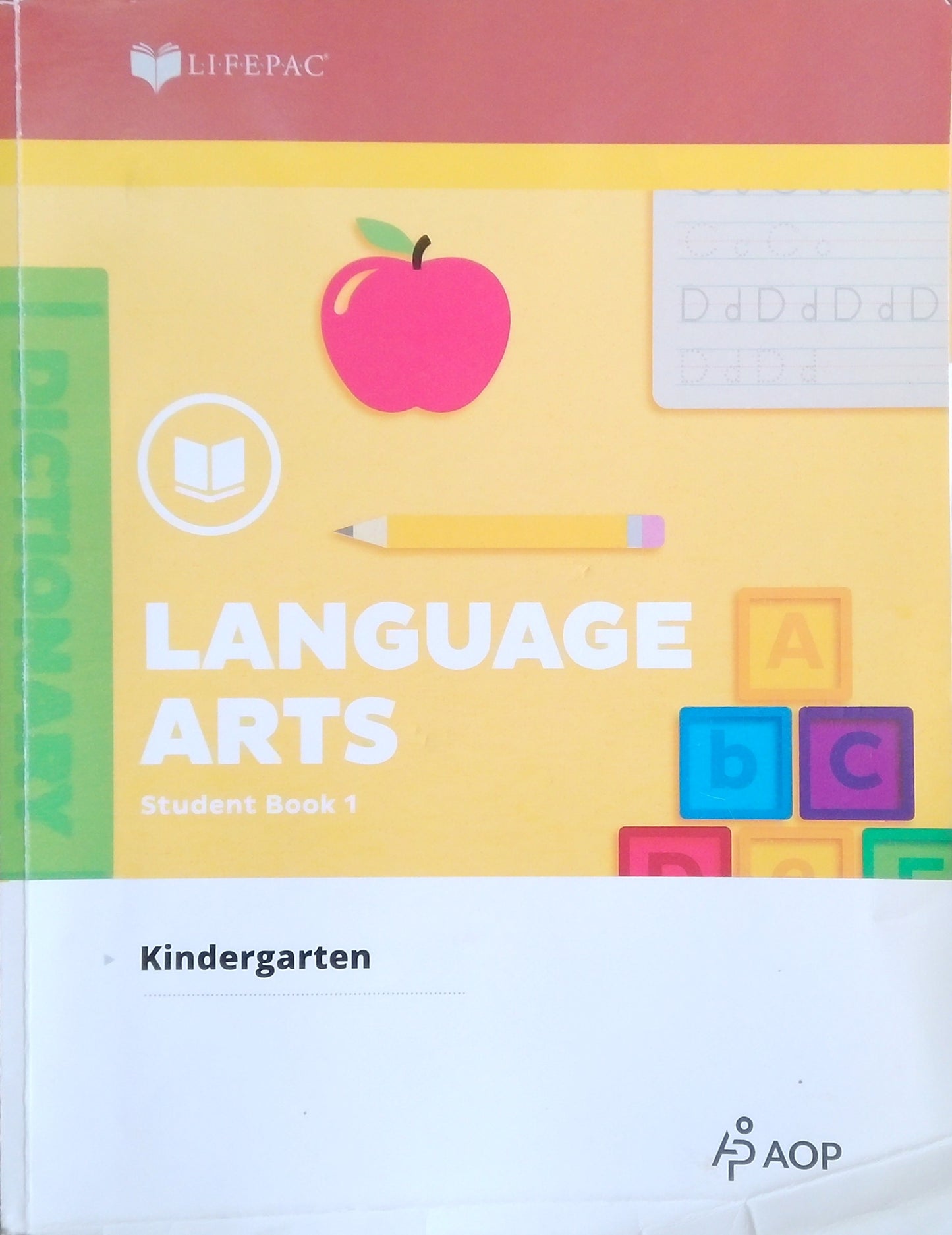 AOP Kindergarten Language Arts: Student Book 1