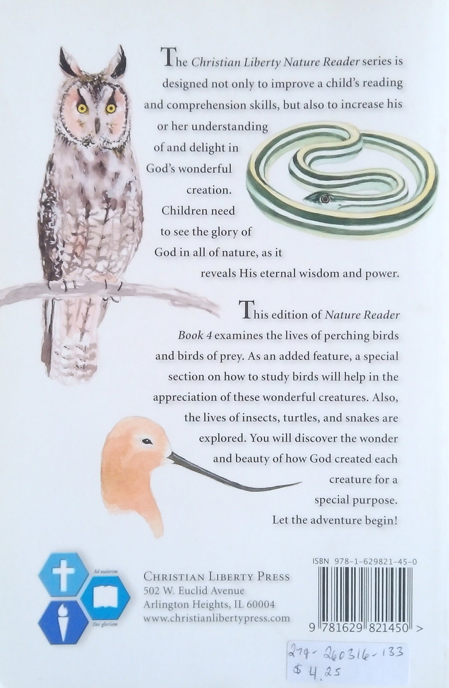 Christian Liberty Nature Reader: Book 4