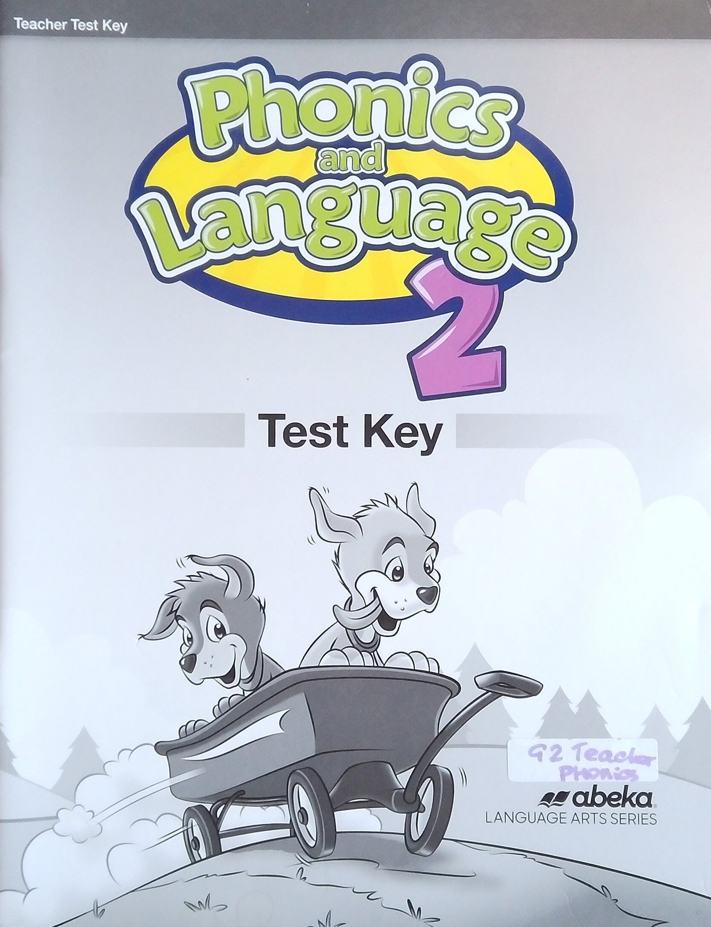 Phonics & Language 2 Test Key