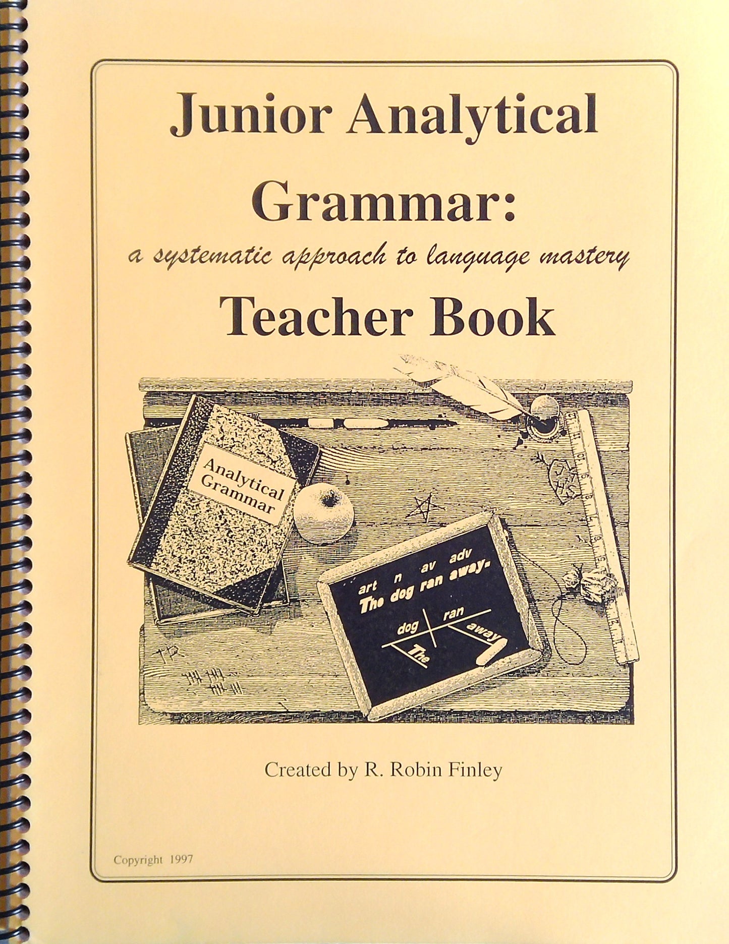 Junior Analytical Grammar: Teacher Book