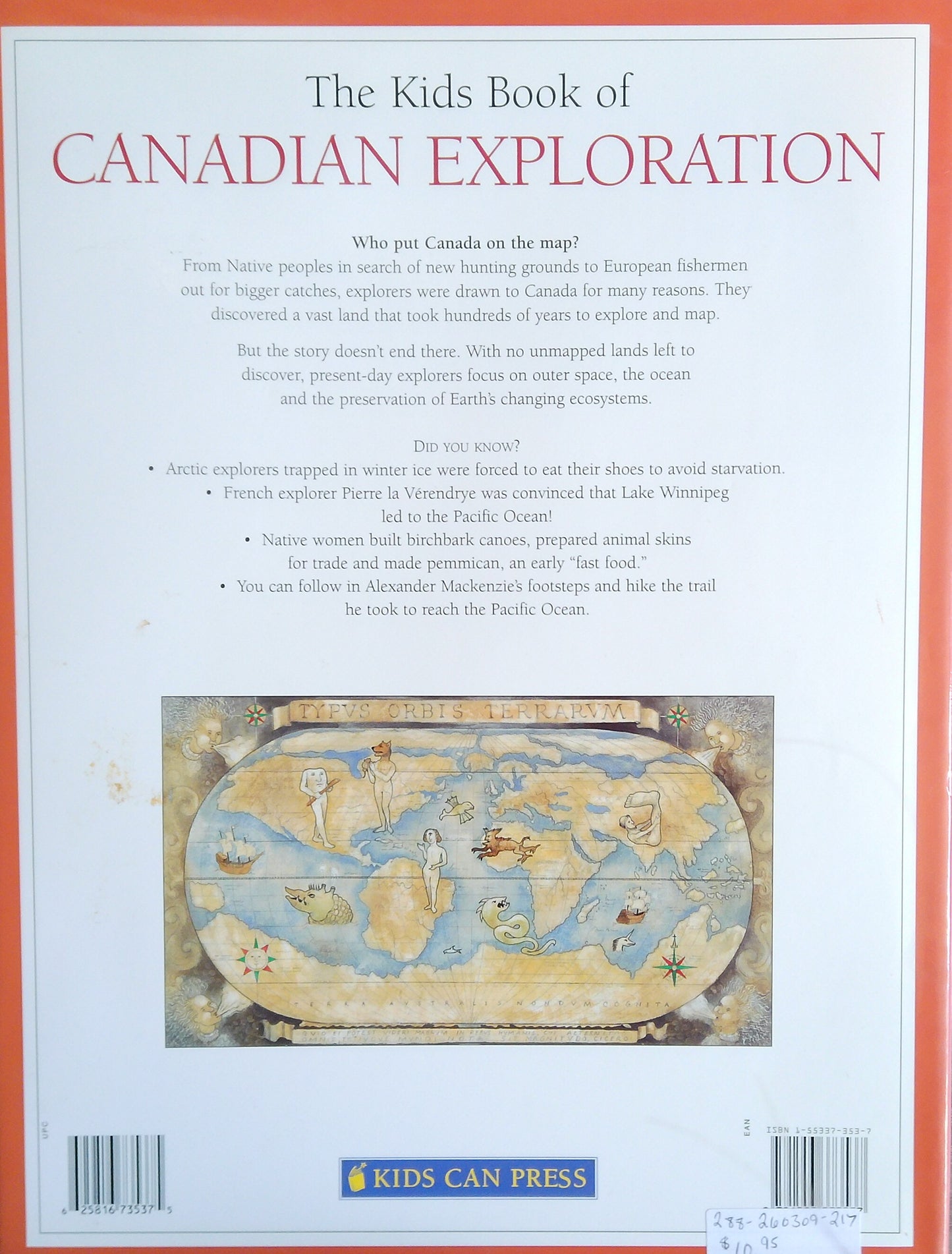 The Kids Book Of Canadian Exploration