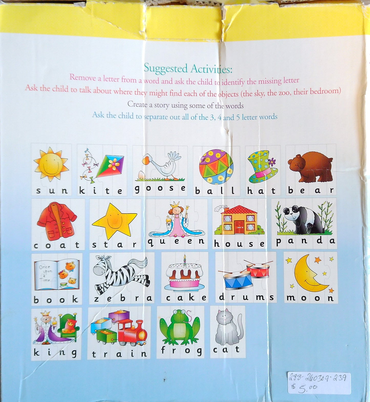 Infantino Word Picture Puzzles
