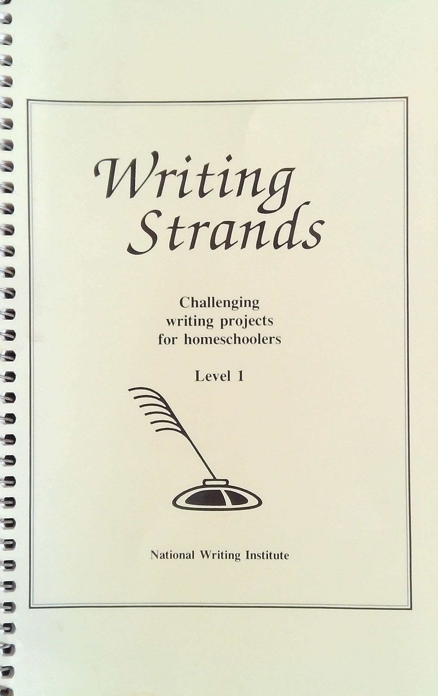 Writing Strands: Level 1