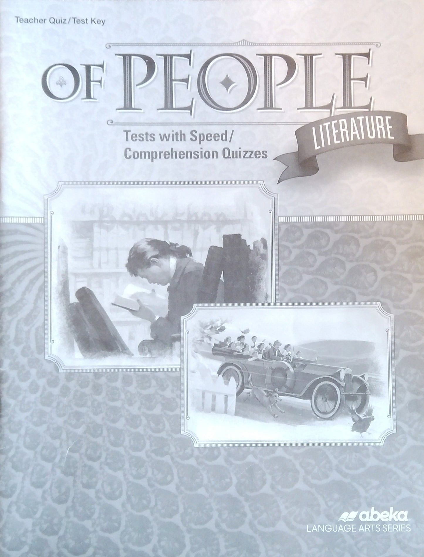 Of People: Quiz/Test Key