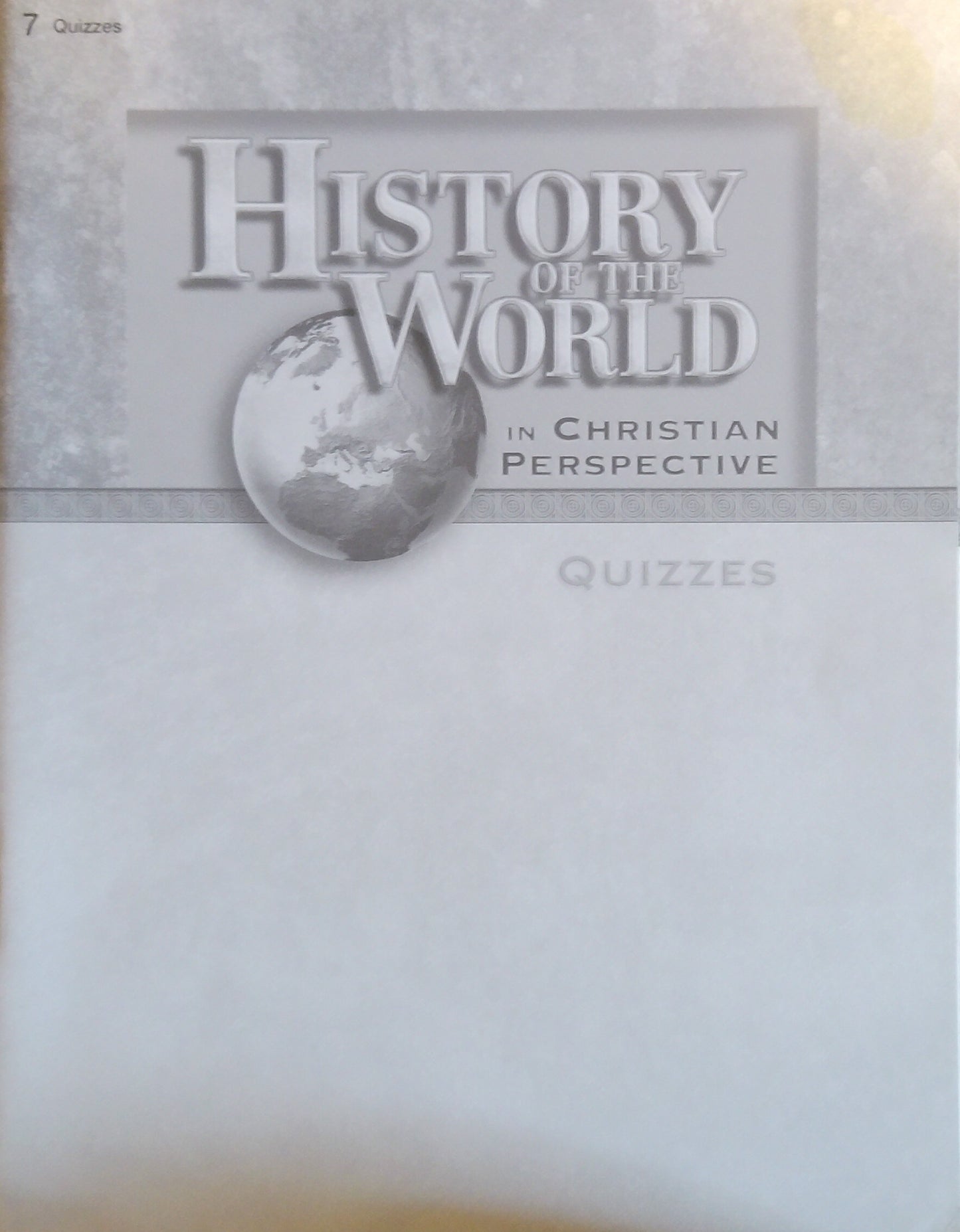History Of The World: Quizzes