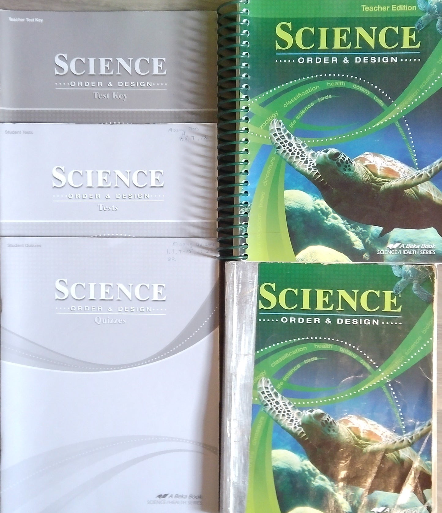 Science - Order & Design Set