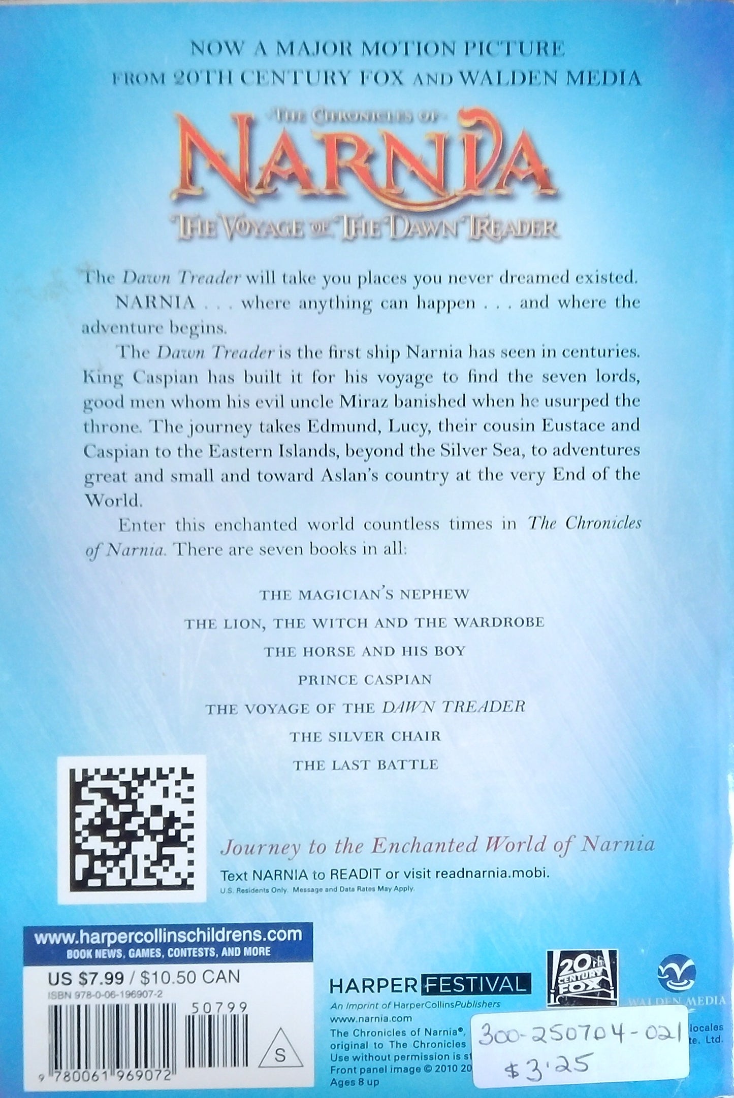 The Voyage Of The Dawn Treader