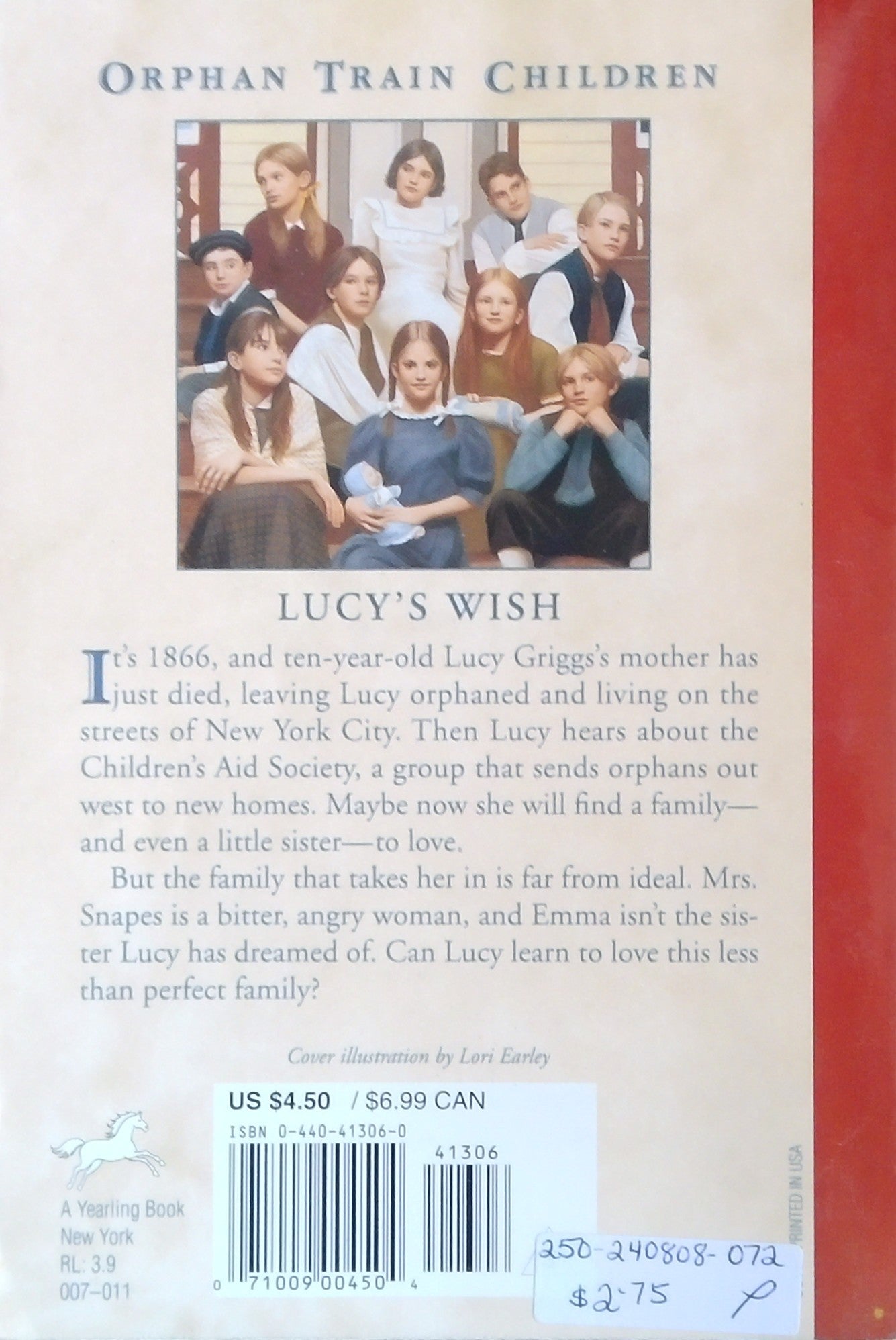 Orphan Train Children: Lucy's Wish
