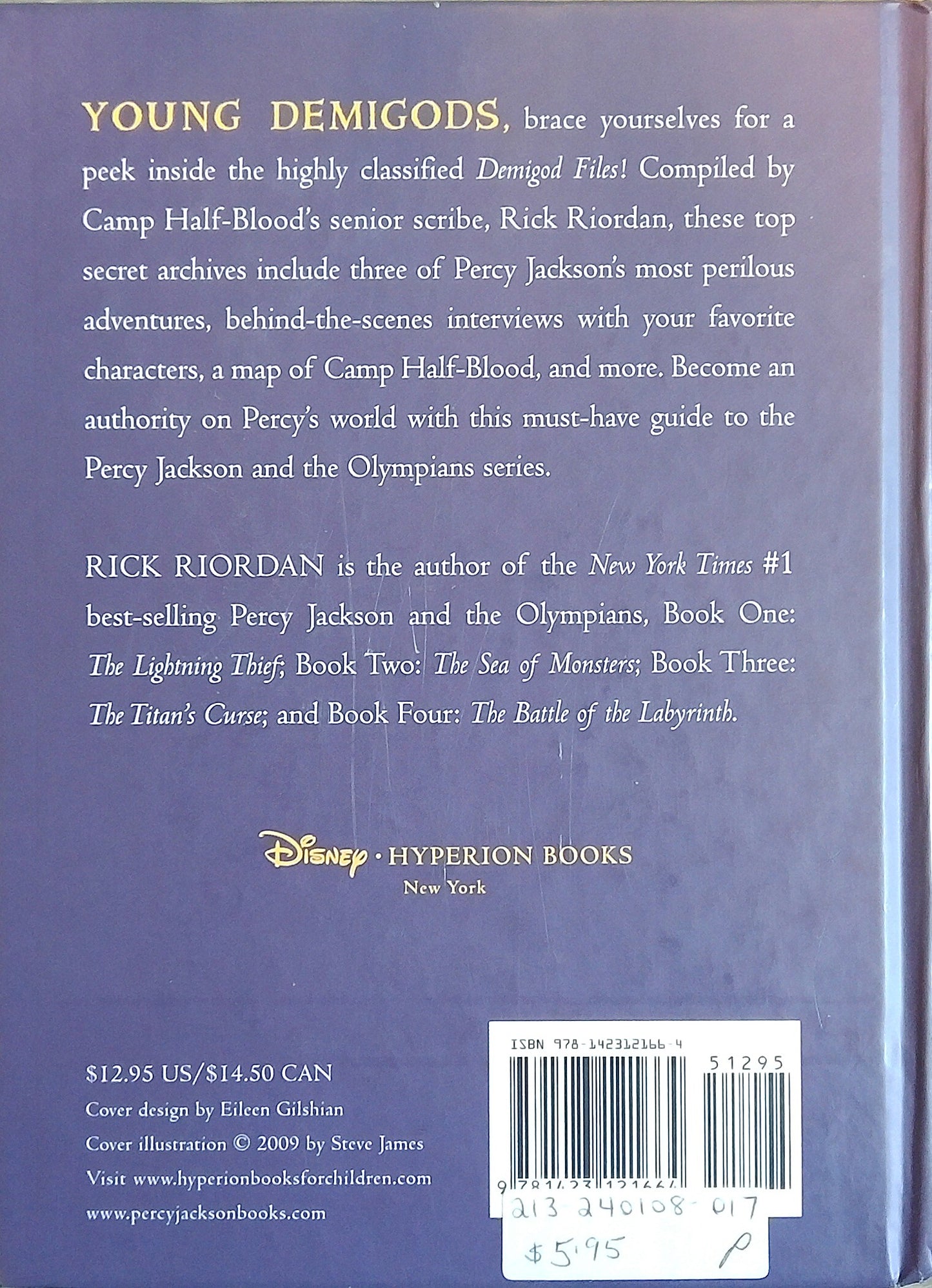 Percy Jackson & The Olympians: The Demigod Files