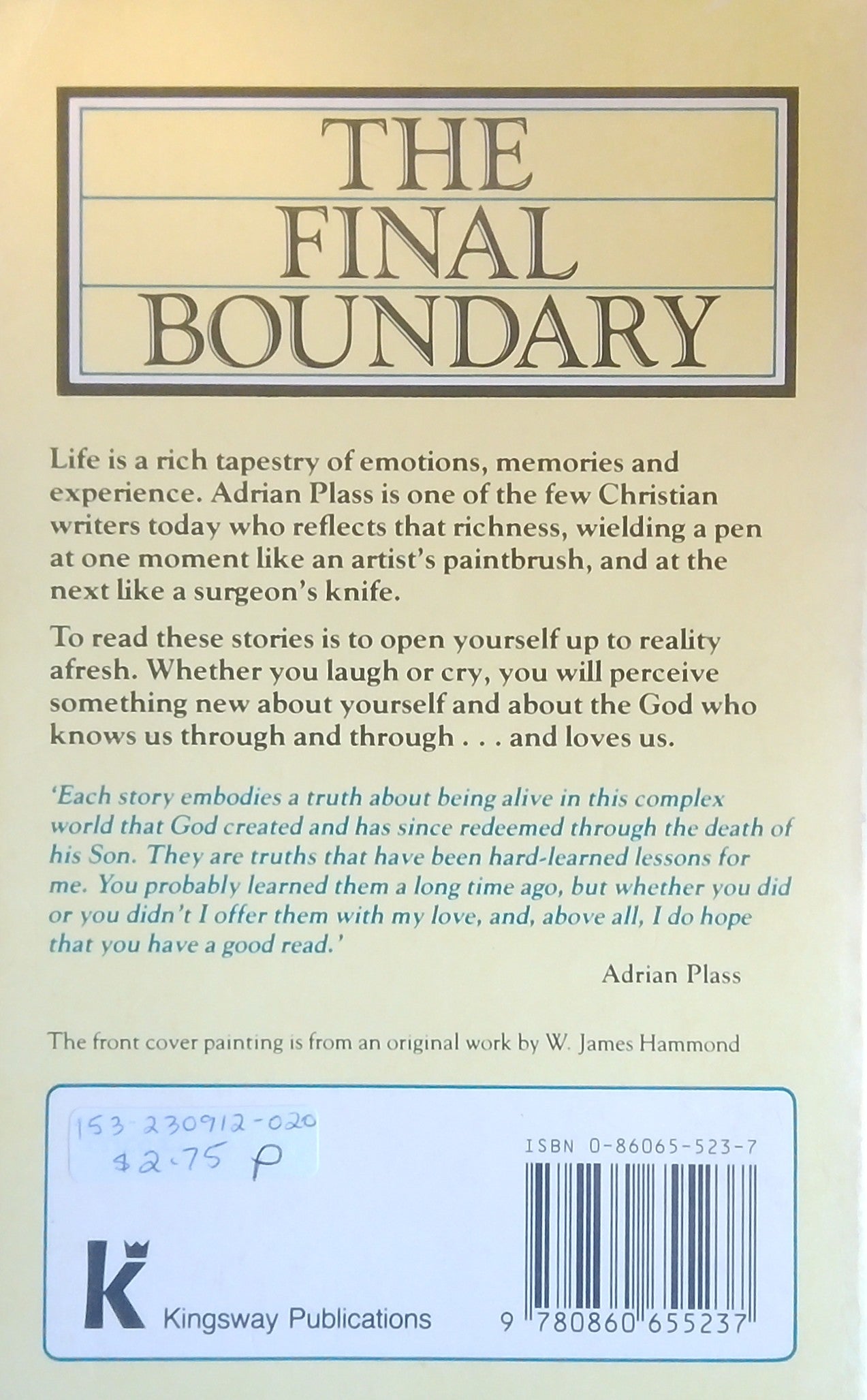 The Final Boundry