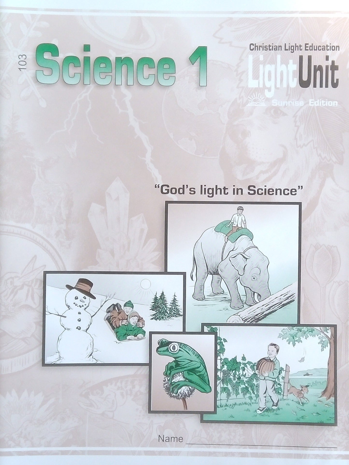 CLE Science L.U. 103