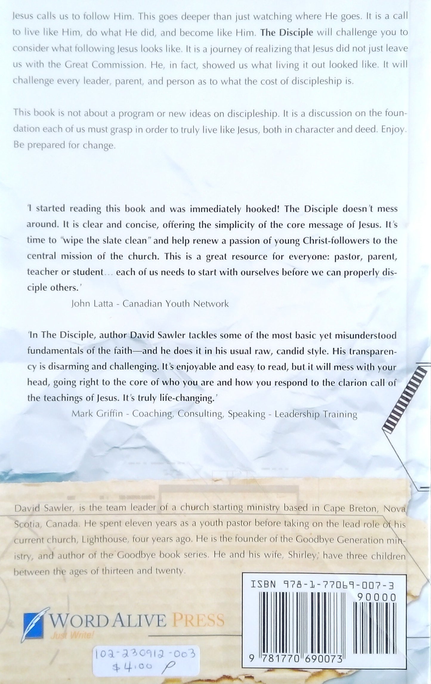 The Disciple: God's Blueprint