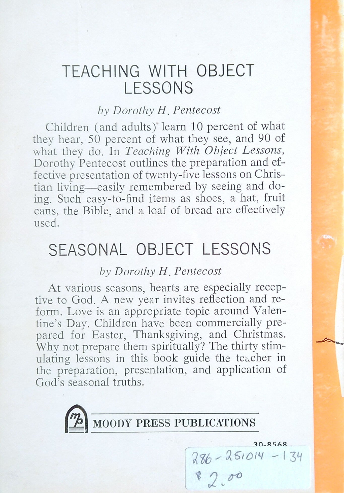 Teaching With Object Lessons