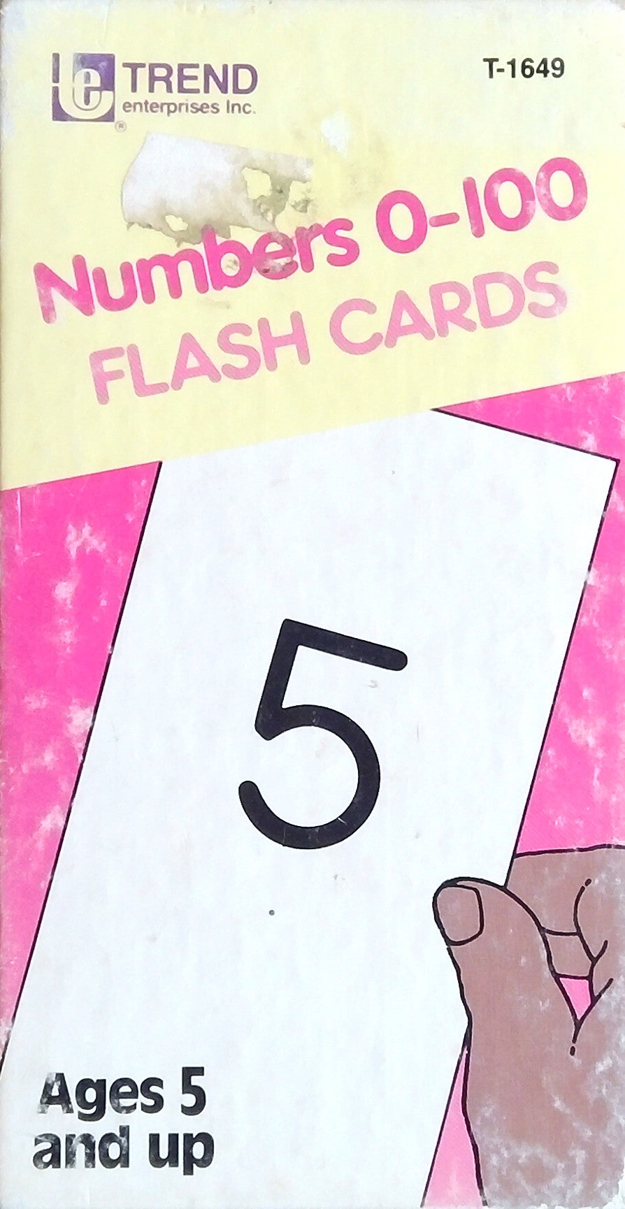 Numbers 0-100 Flash Cards