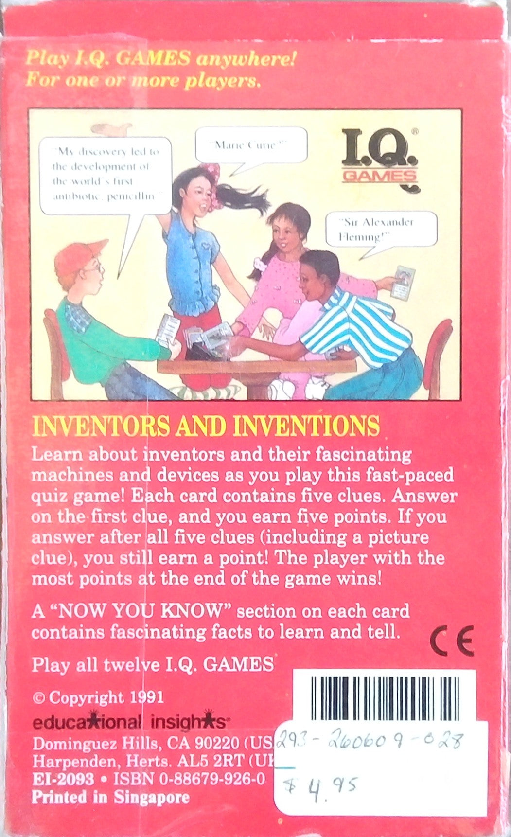 I.Q. Games: Inventors And Inventions