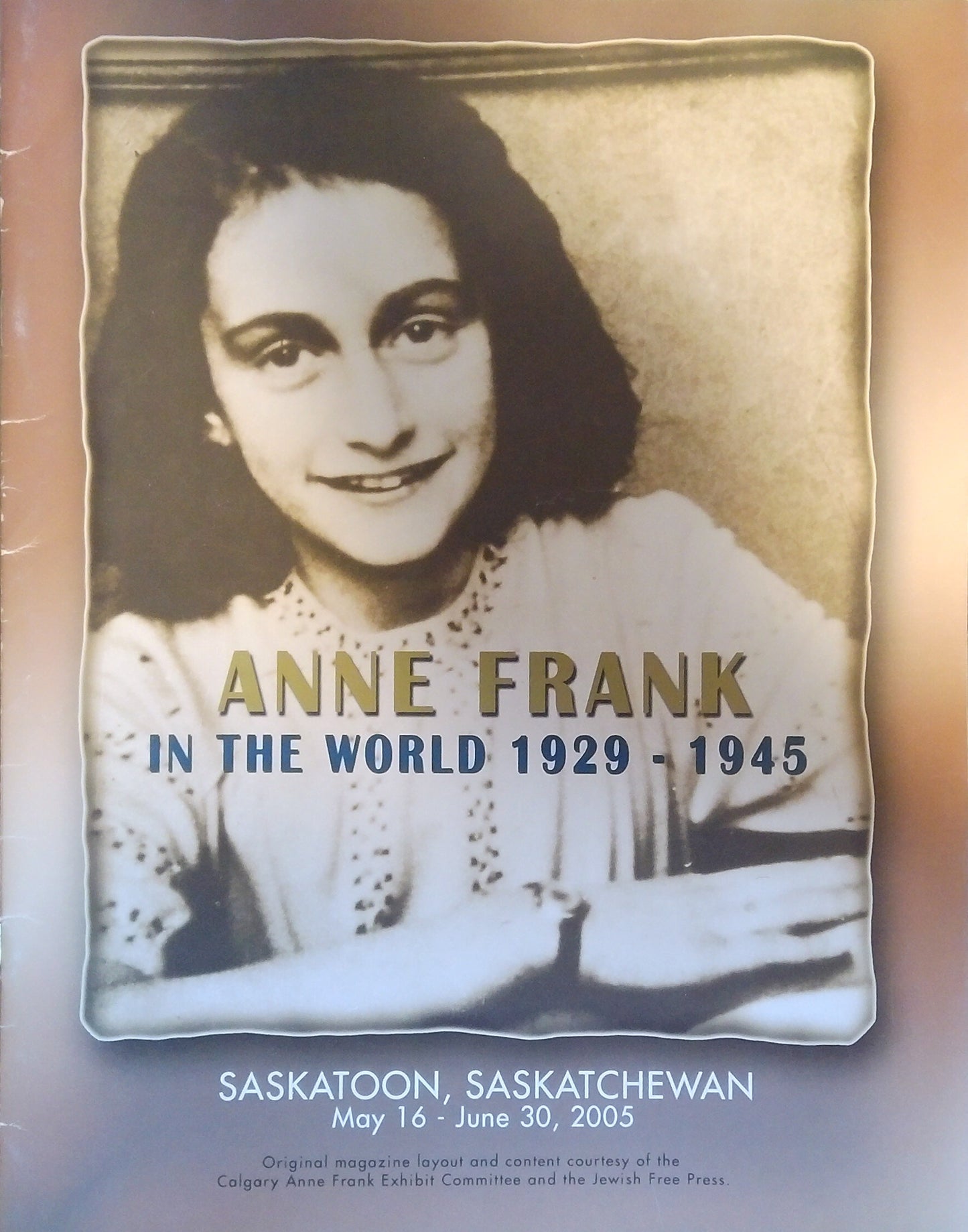 Anne Frank: In The World 1929-1945