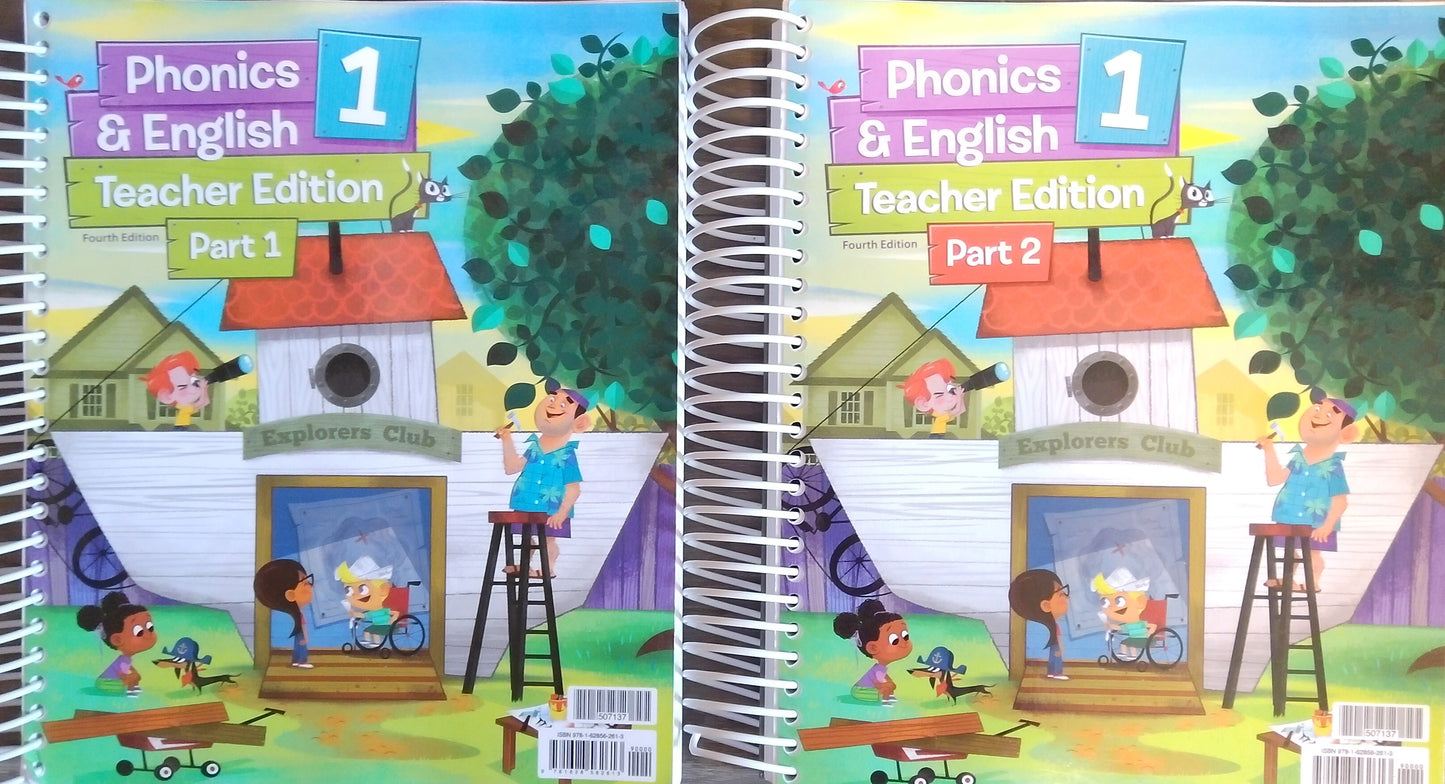 Phonics & English 1 Teacher Edition Bundle