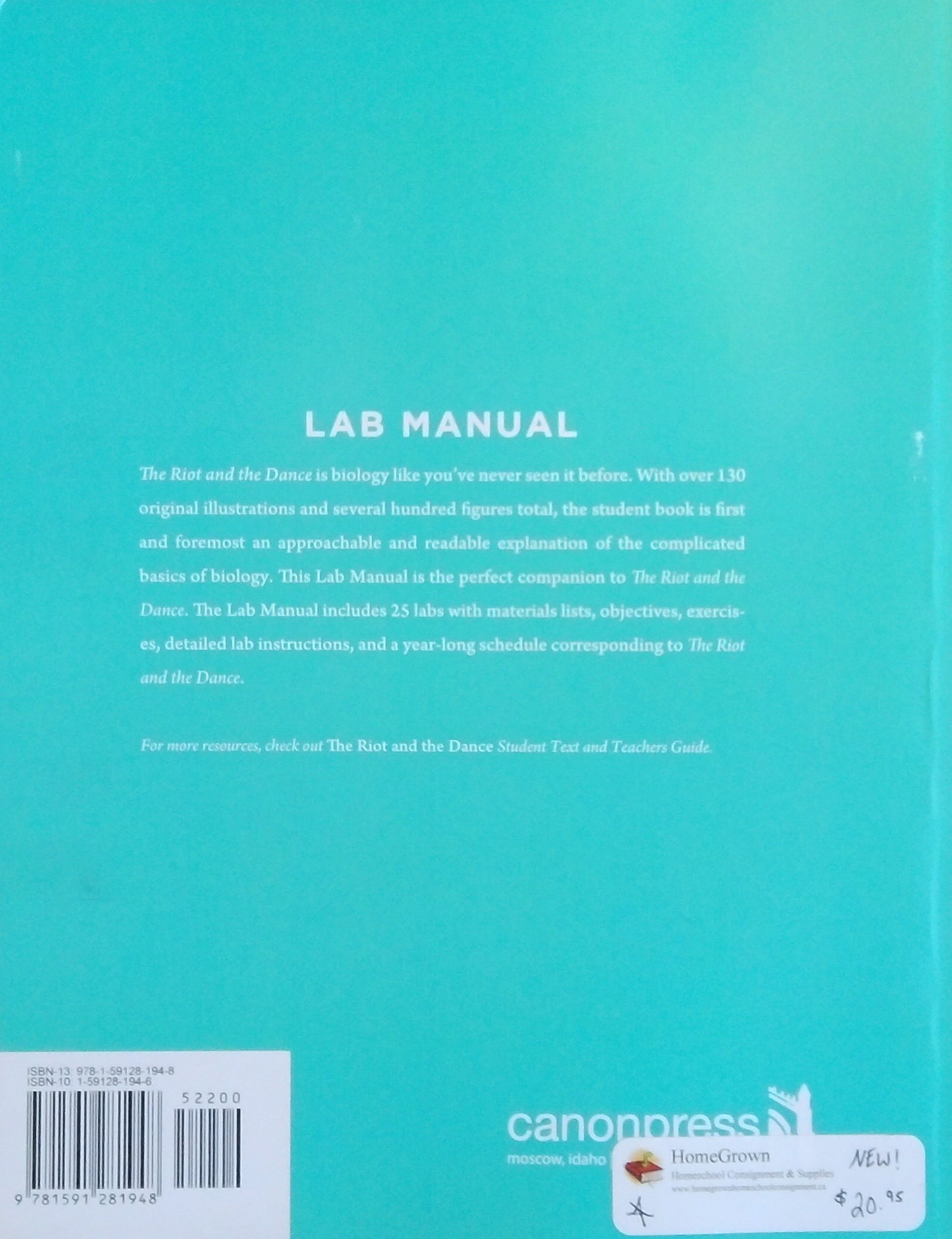 The Riot And The Dance Lab Manual