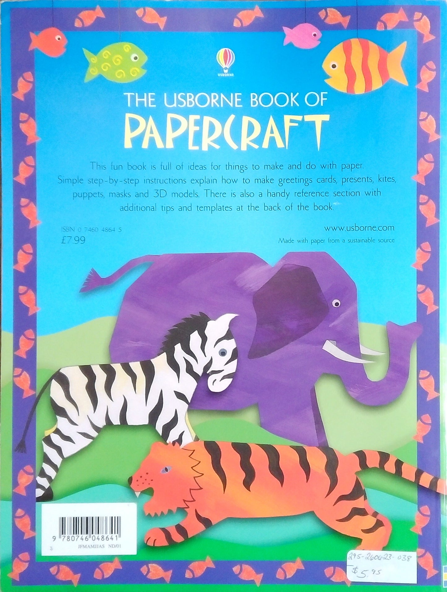 The Usborne Book Of Papercraft