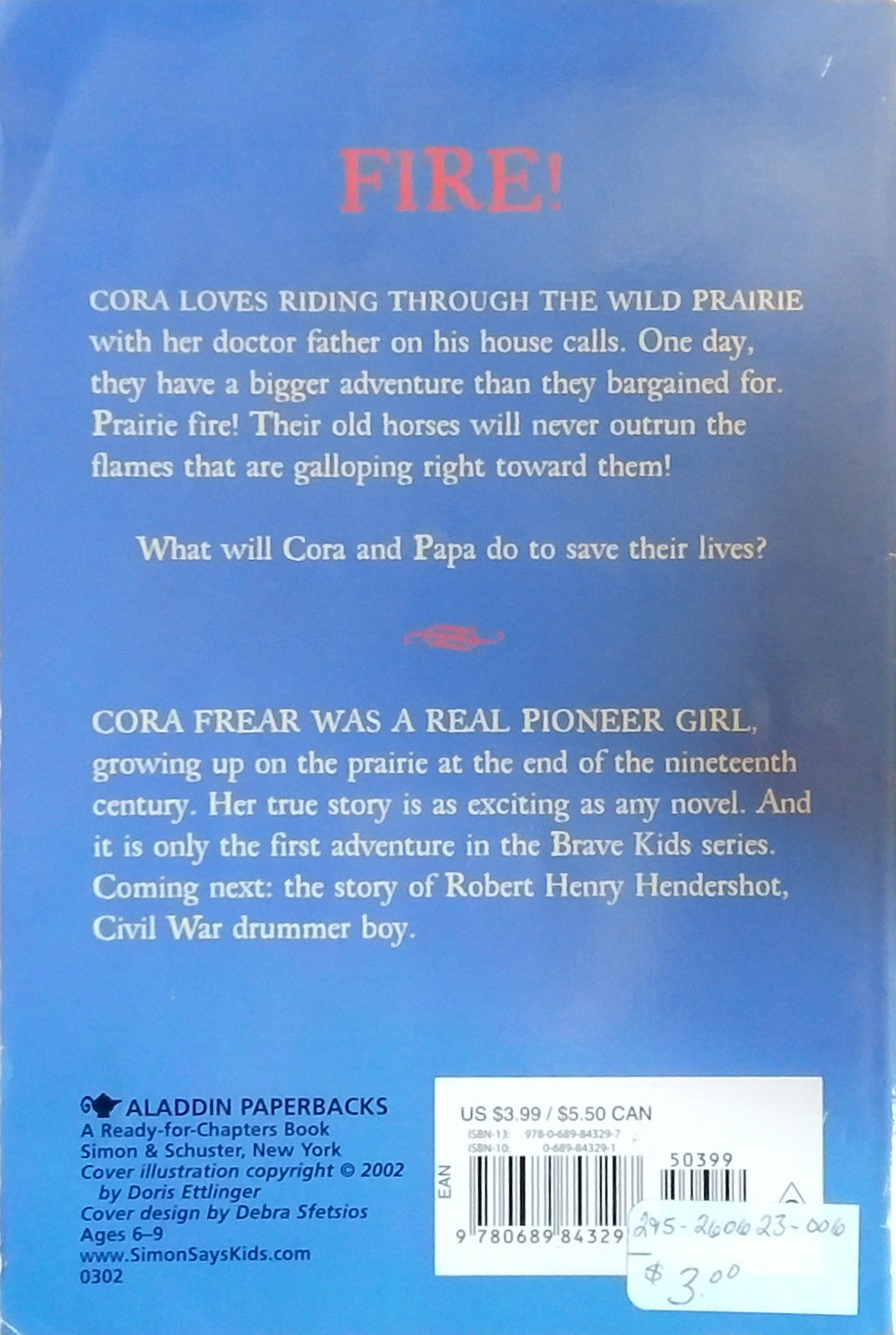 Brave Kids: Cora Frear