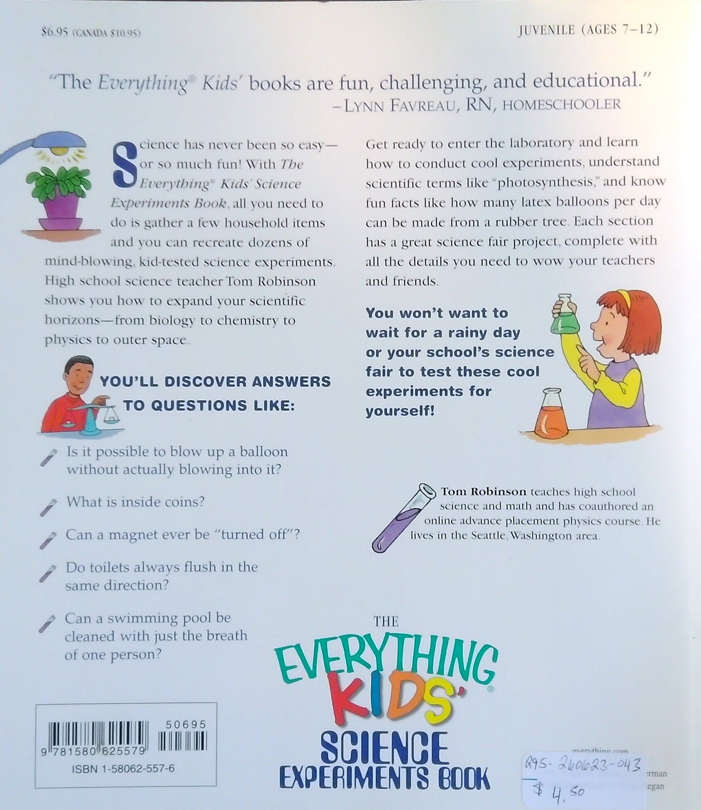 The Everything Kids' Science Experiments Book