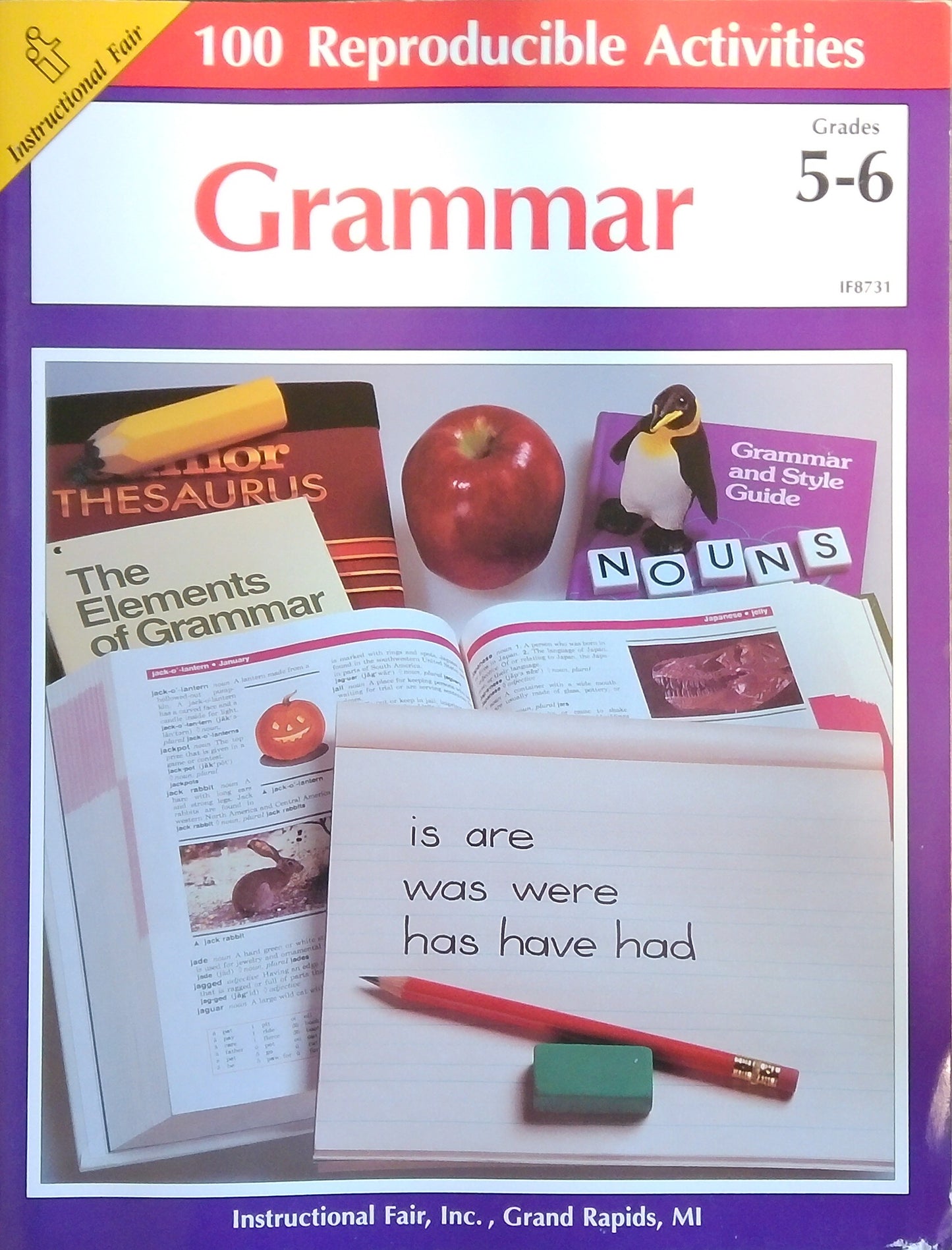 100 Reproducible Activities: Grammar